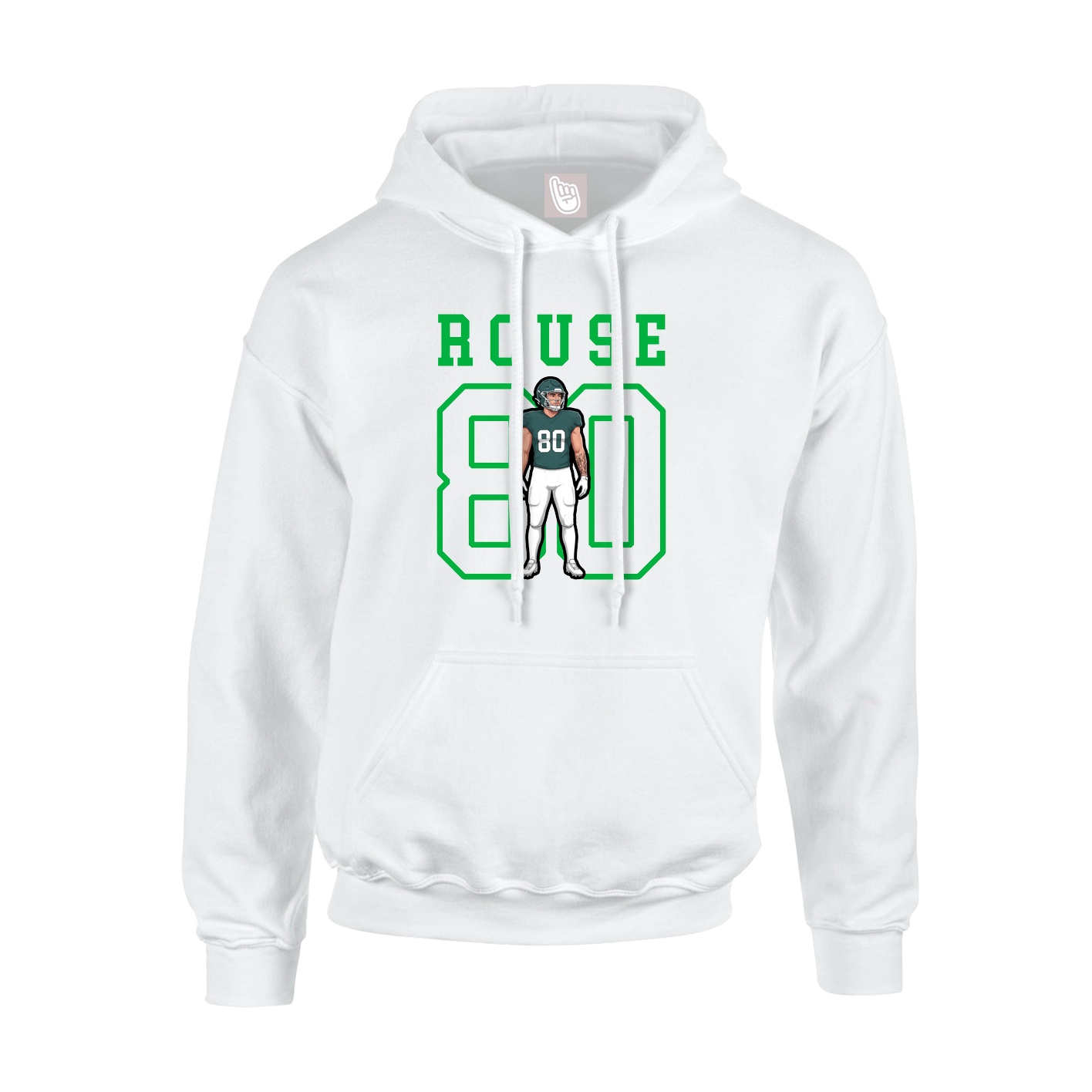 Youth Hoodie — Shirsey in White