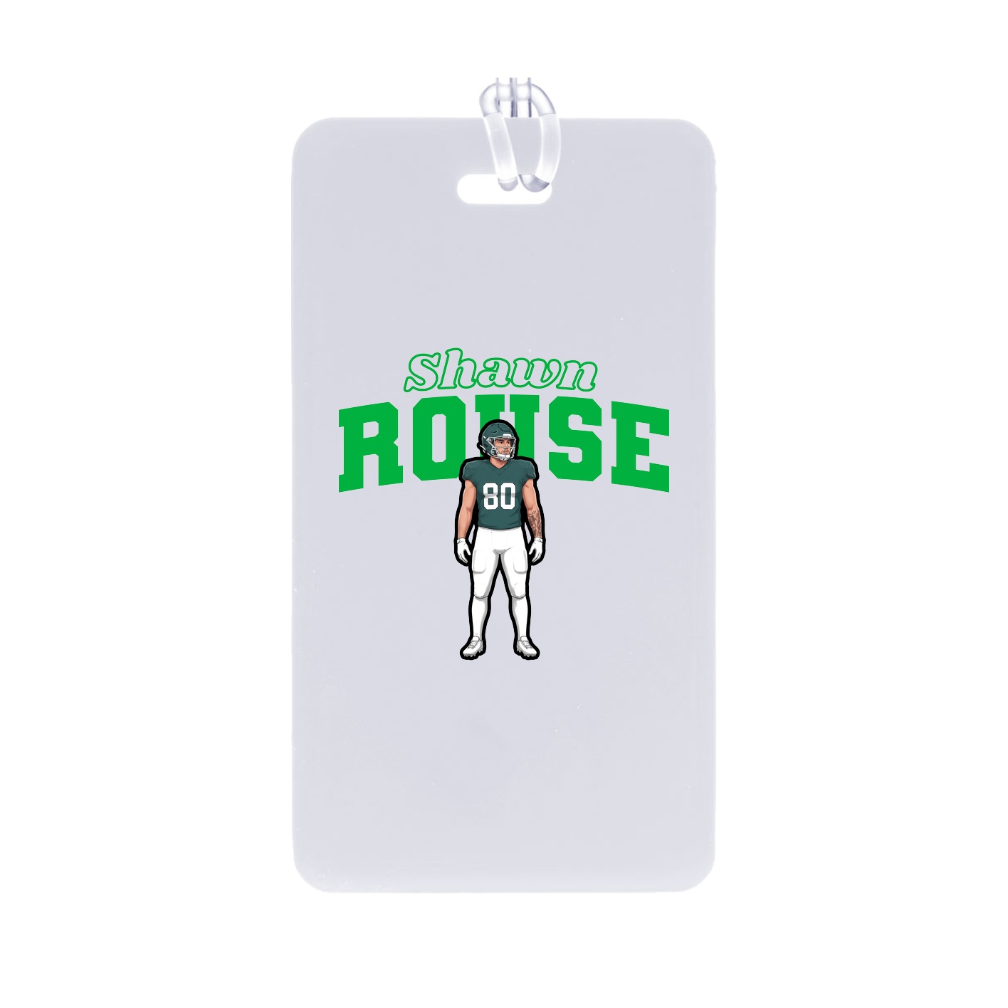 Bag Tag — Name Arch in Classic