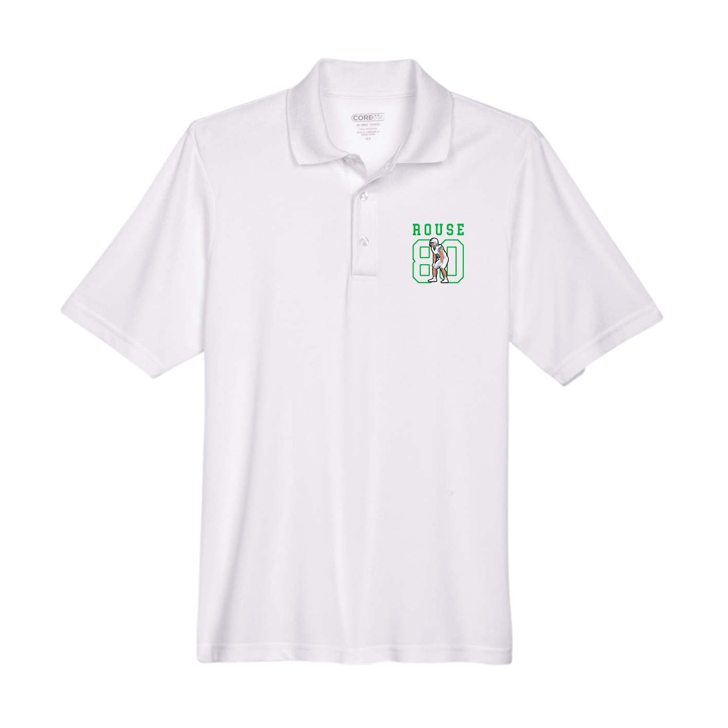 Performance Polo — Shirsey in White