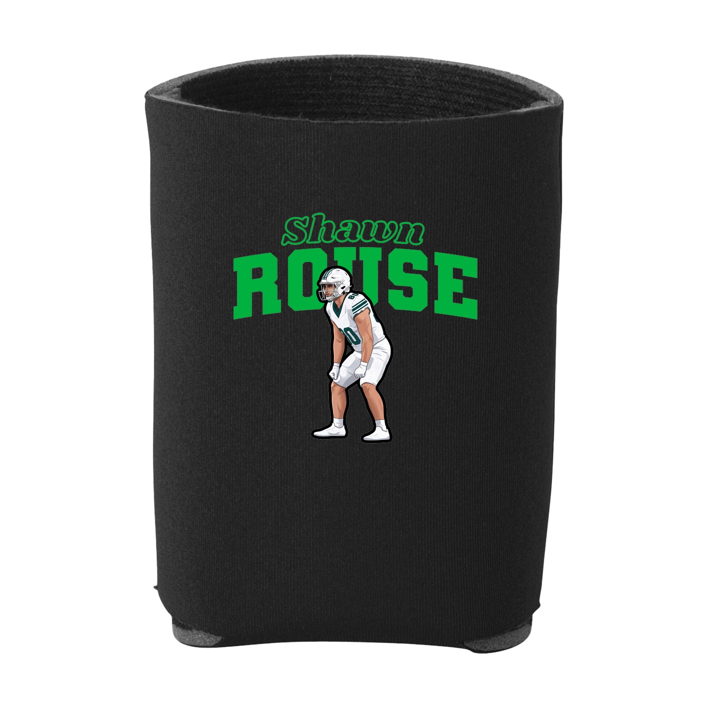 Can Holder — Name Arch in Black