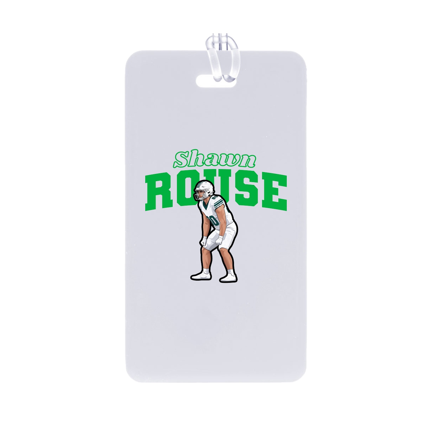Bag Tag — Name Arch in Classic