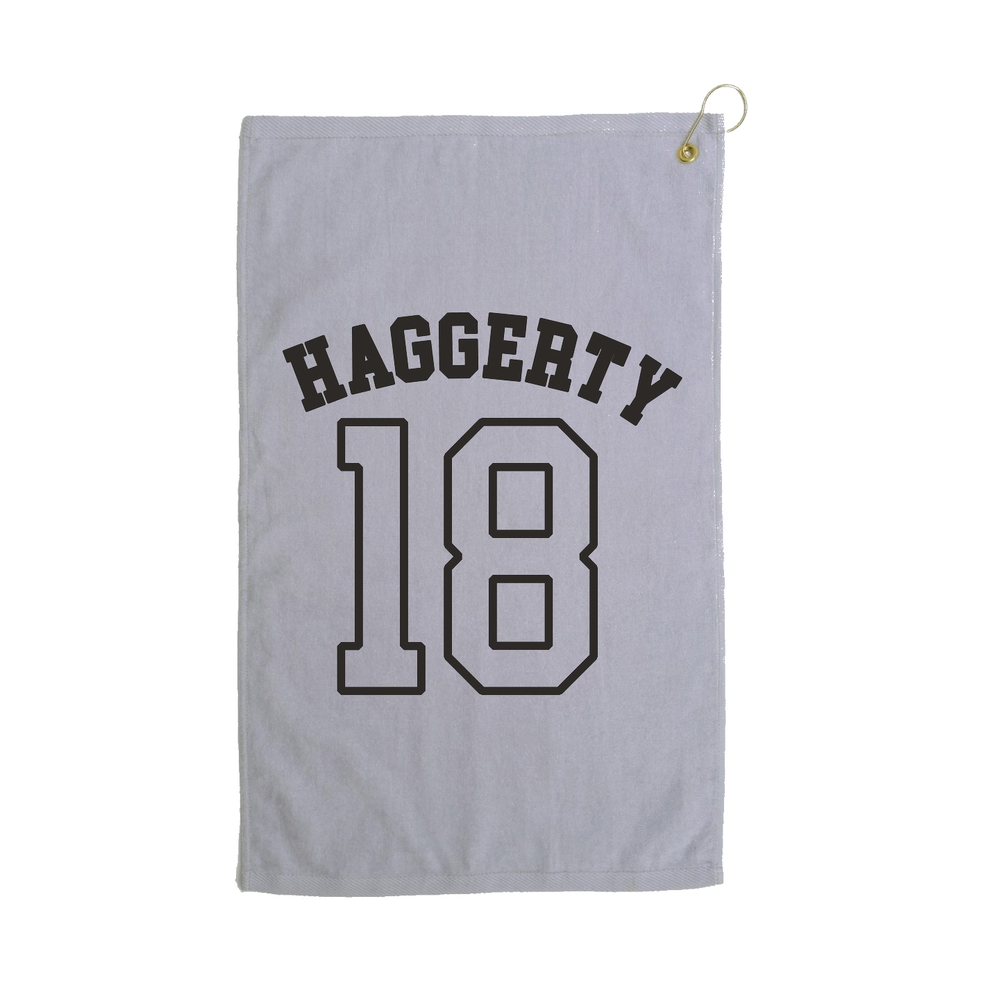 Golf Towel — Shirsey Arch in Grey