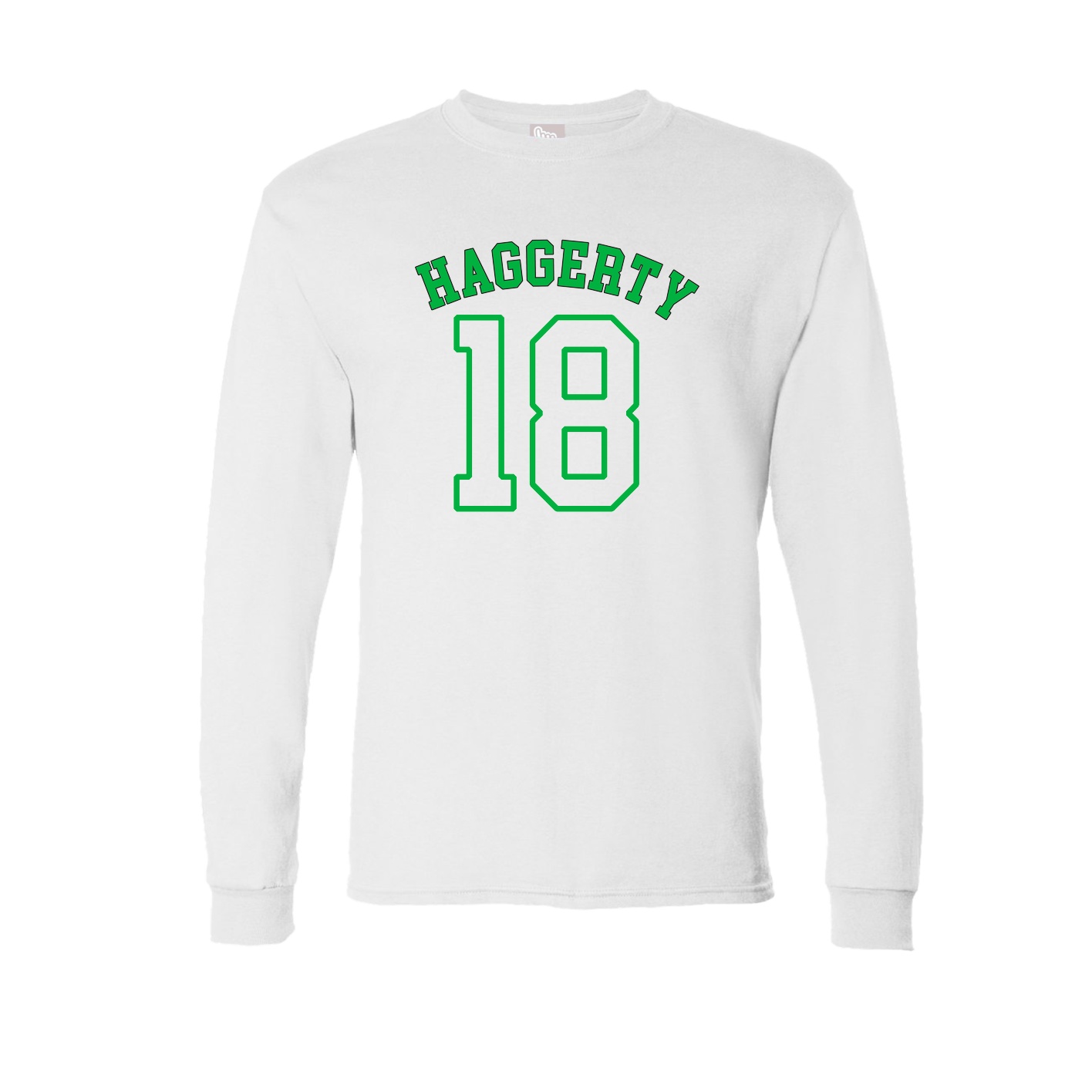Long Sleeve Tee — Shirsey Arch in White