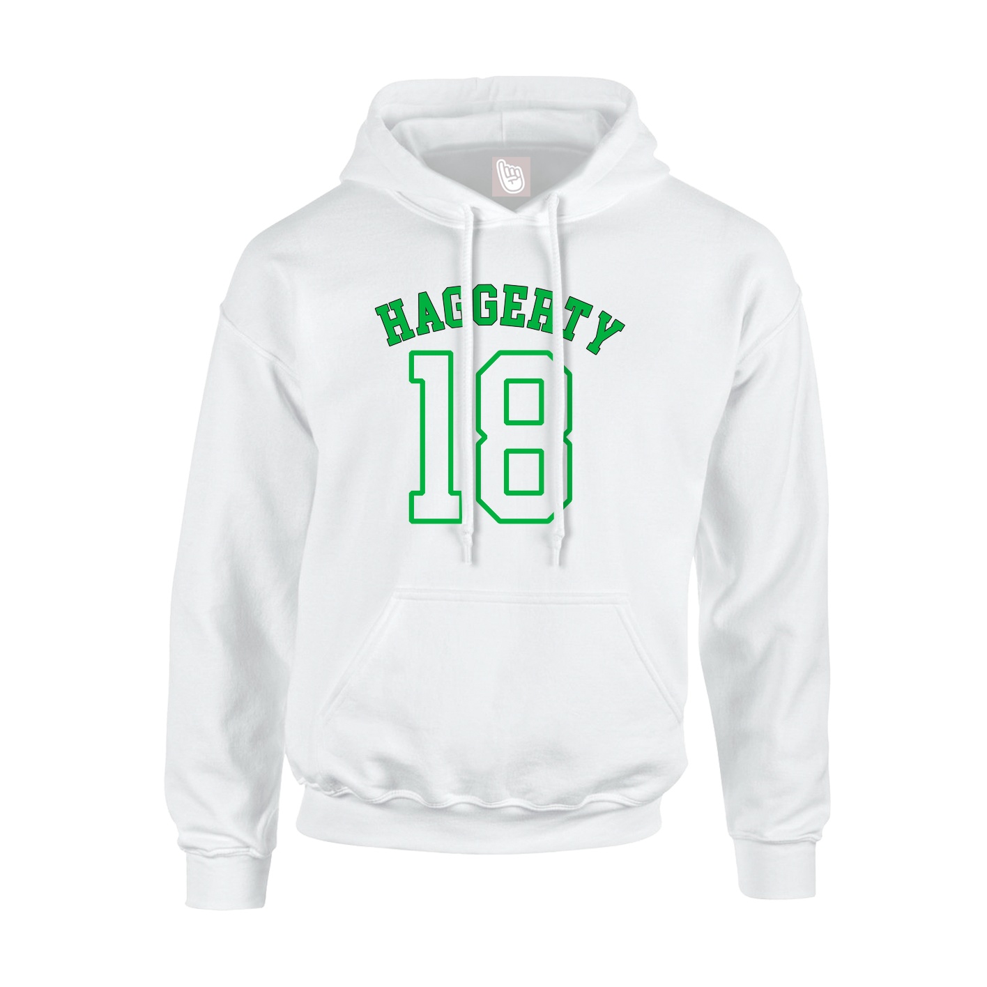 Hoodie — Shirsey Arch in White