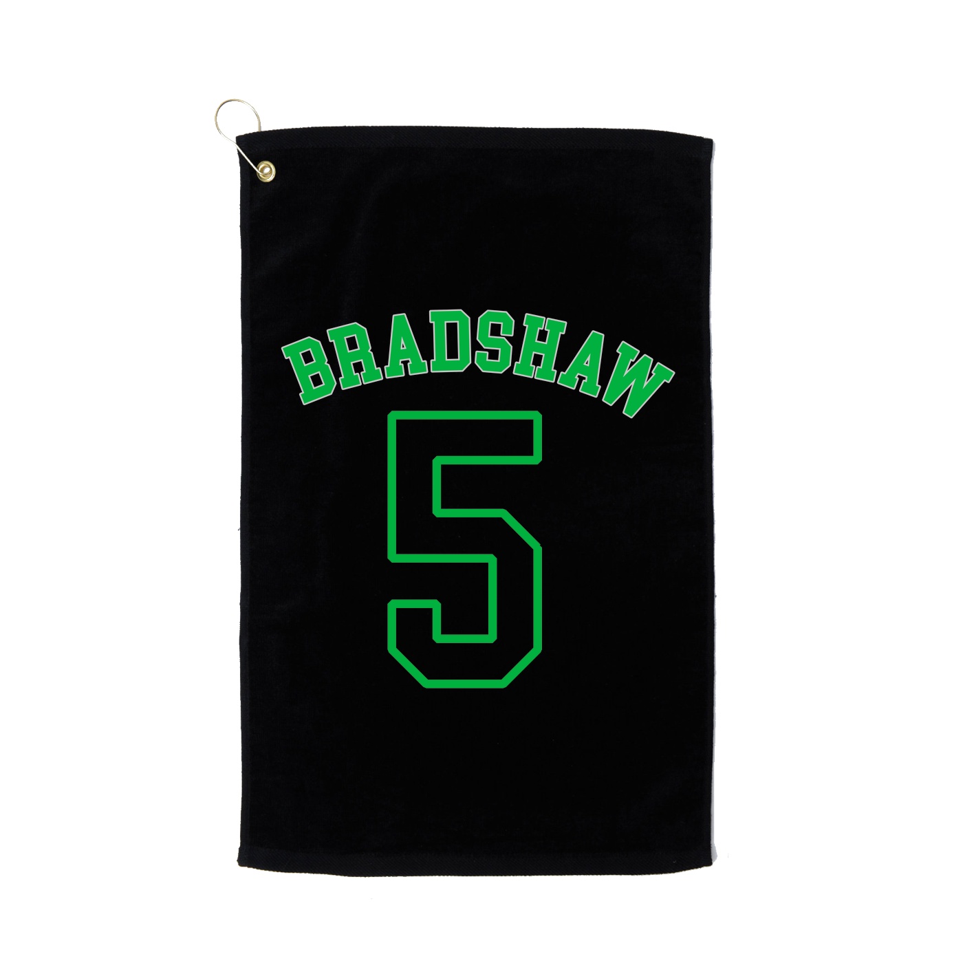 Golf Towel — Shirsey Arch in Black