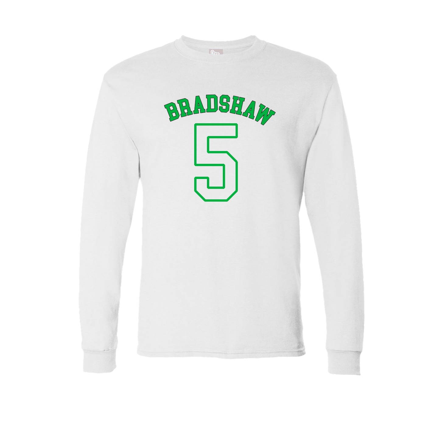 Long Sleeve Tee — Shirsey Arch in White