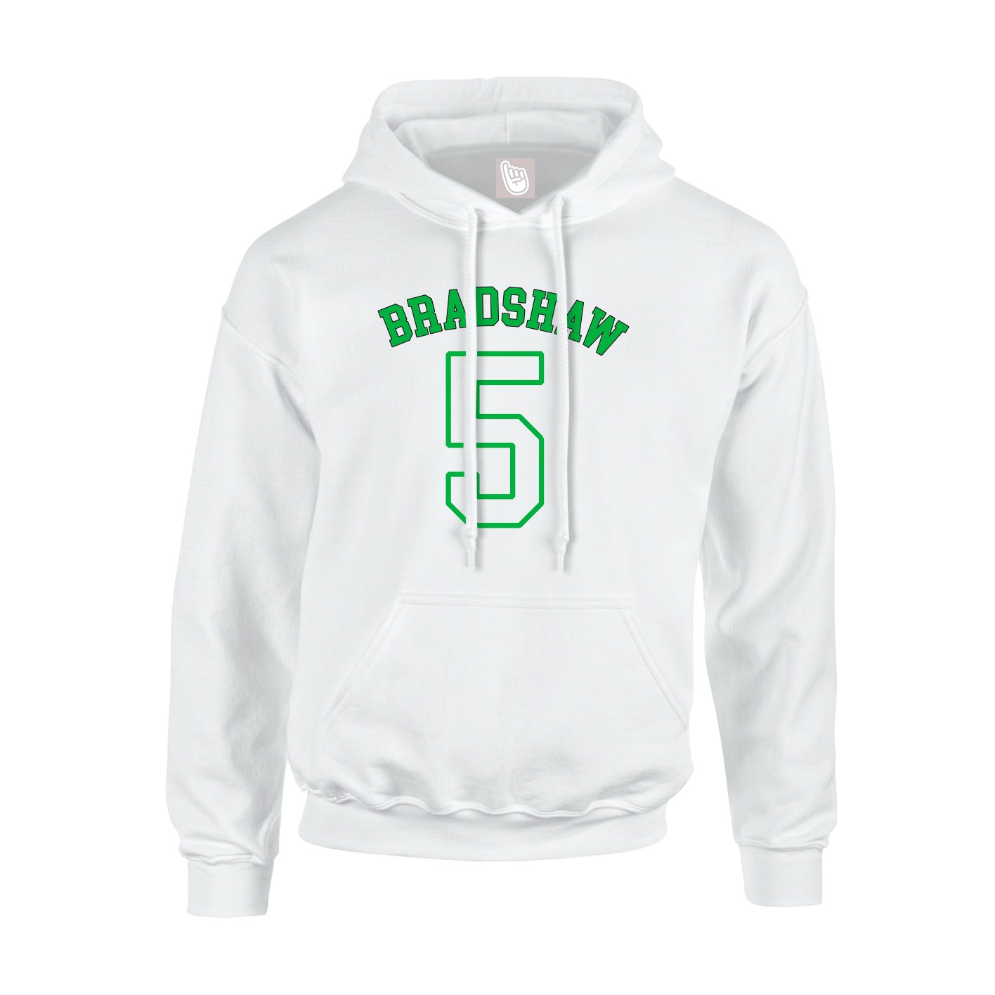 Hoodie — Shirsey Arch in White