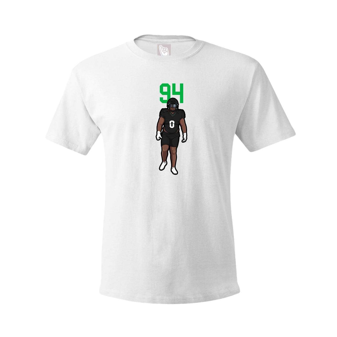 Tee — Number Top in White