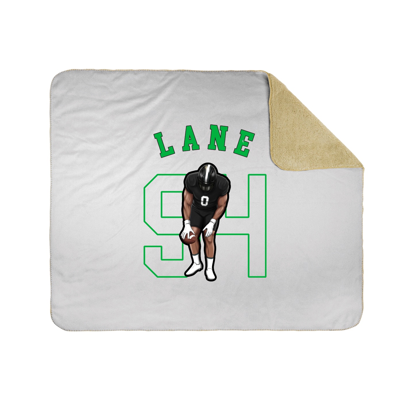 Throw Blanket — Shirsey Arch in White