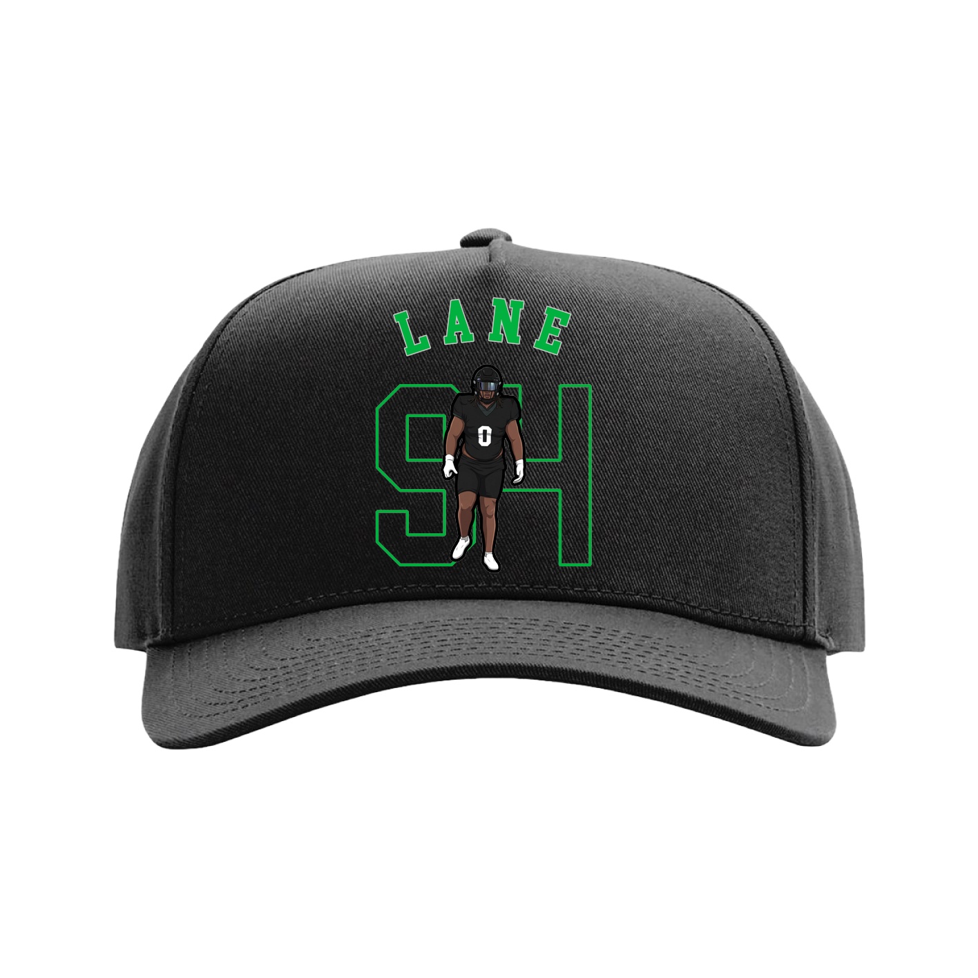 Full Fabric Five-Panel Champ Cap