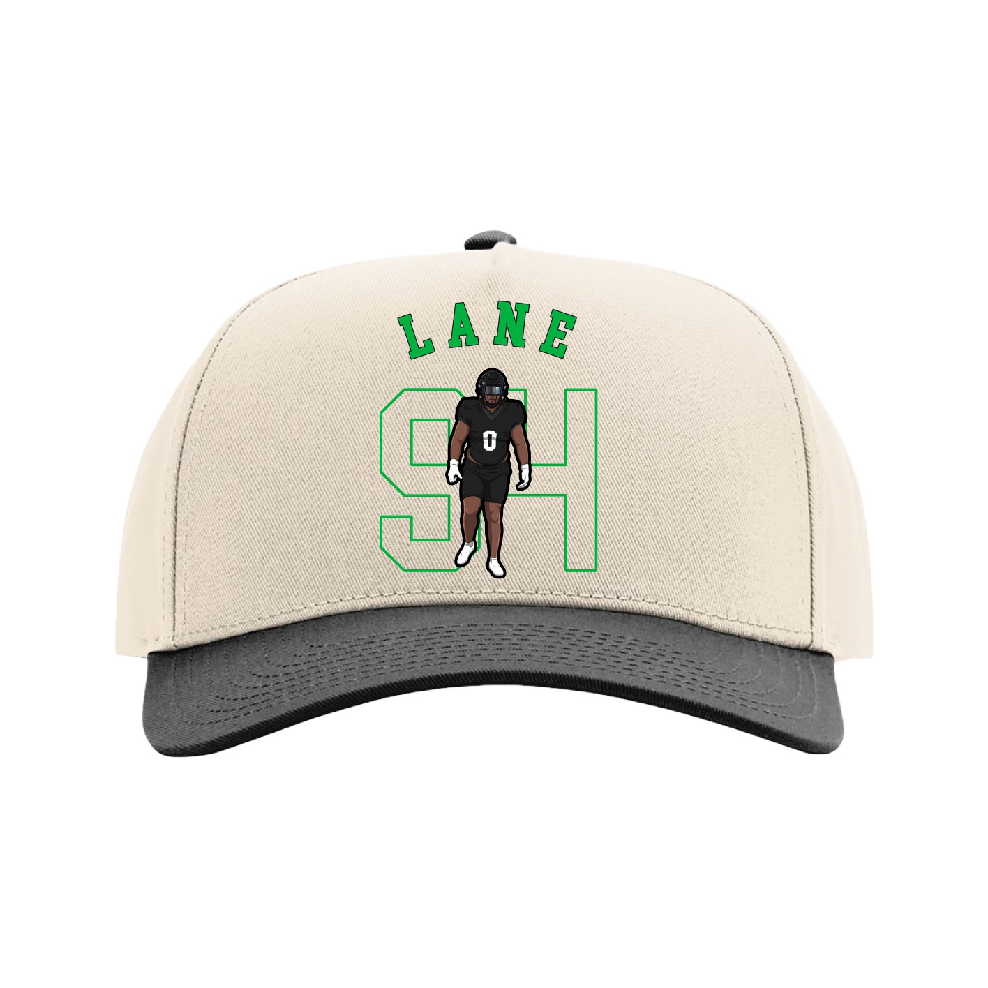 Full Fabric Five-Panel Champ Cap
