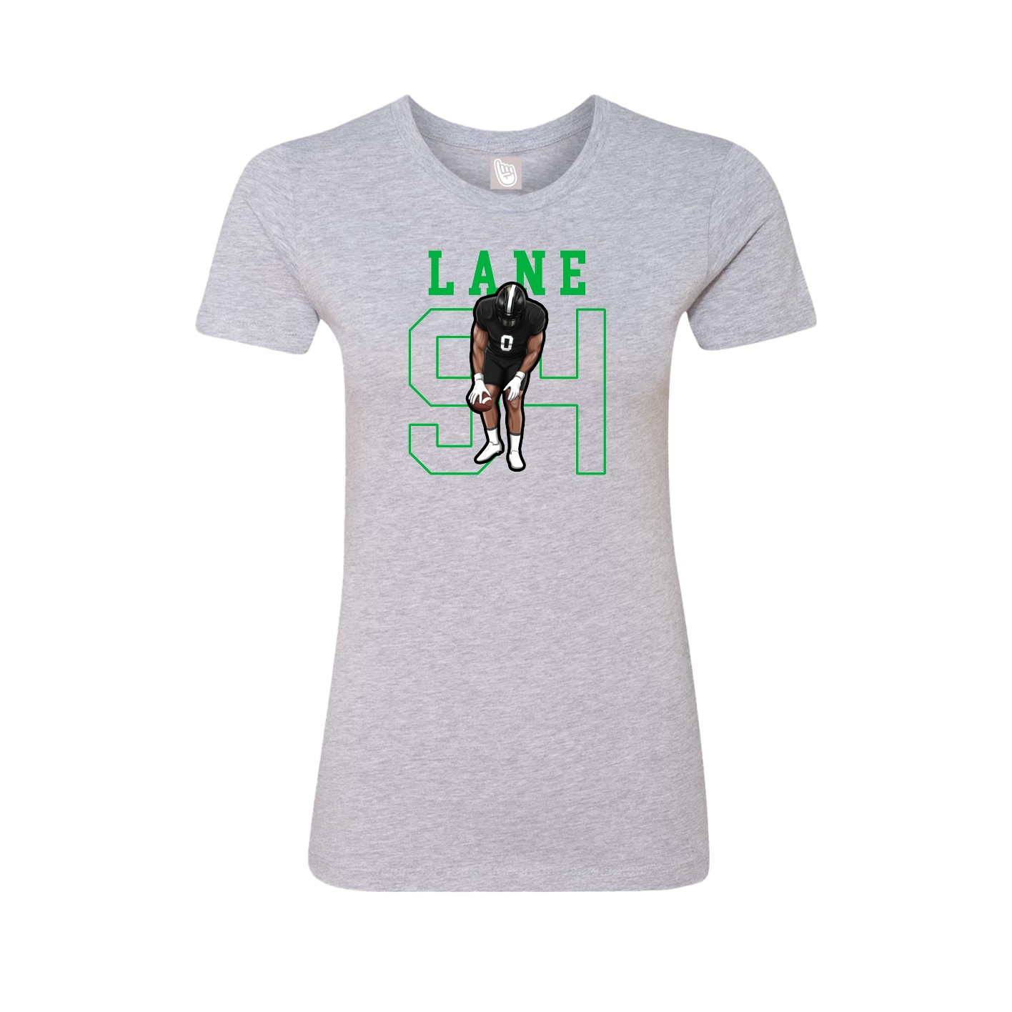 Fitted Women's Tee — Shirsey in Grey