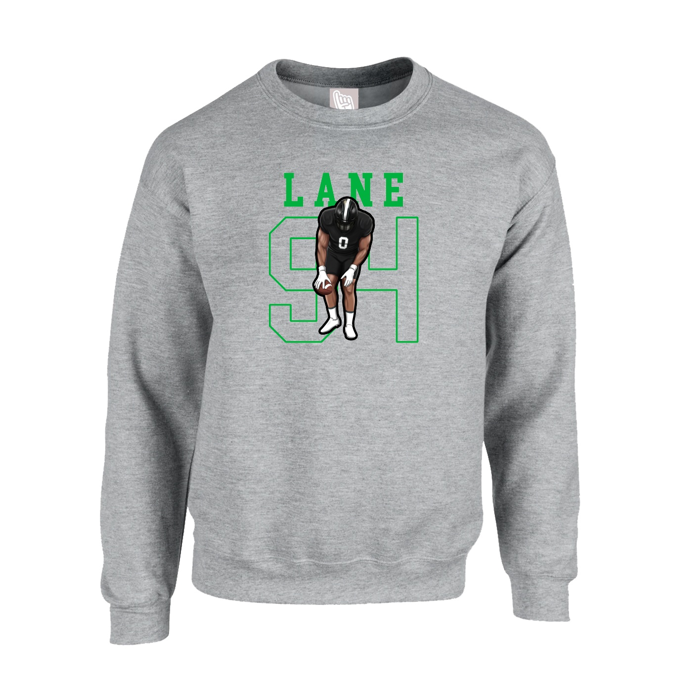 Fleece Crew — Shirsey in Grey