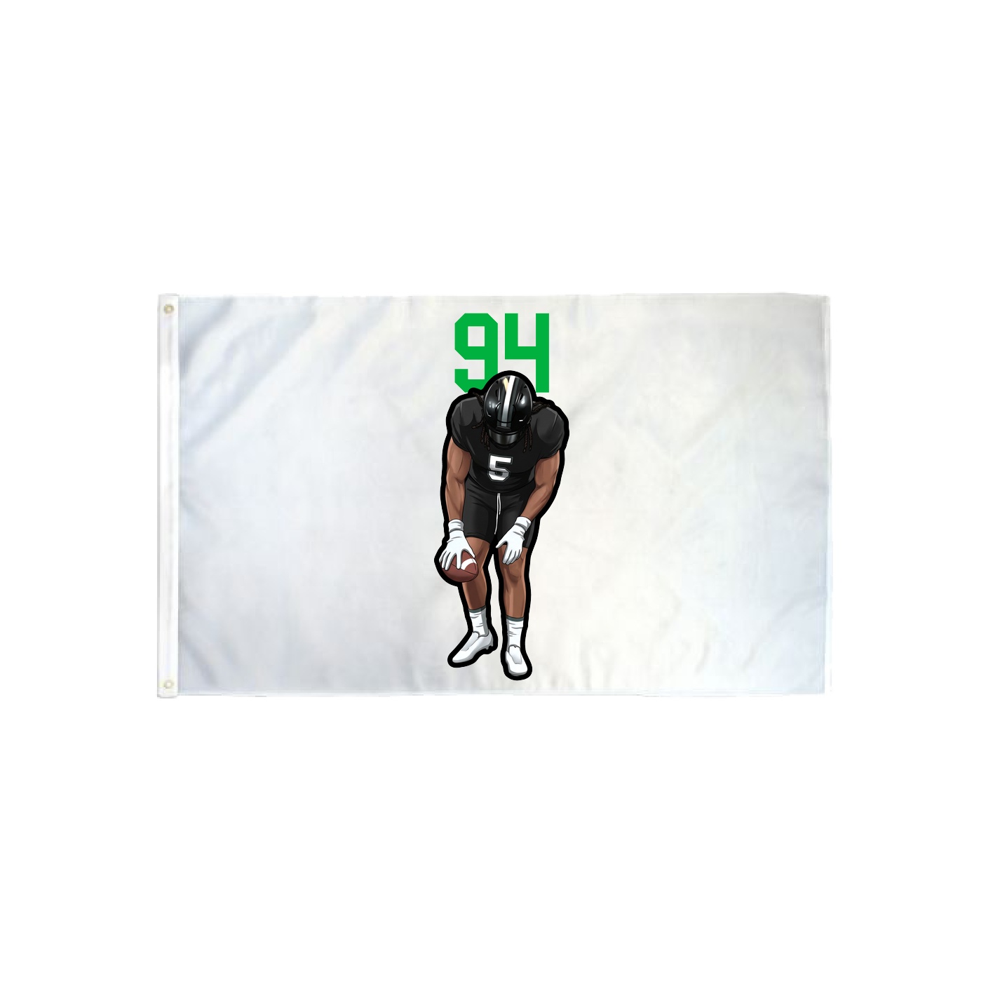 3x5 Flag — Number Top in Classic
