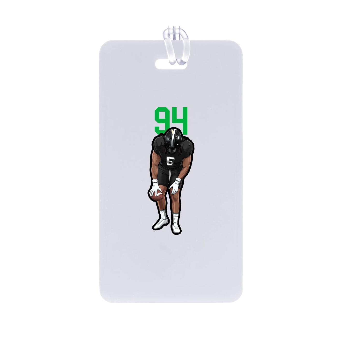 Bag Tag — Number Top in Classic