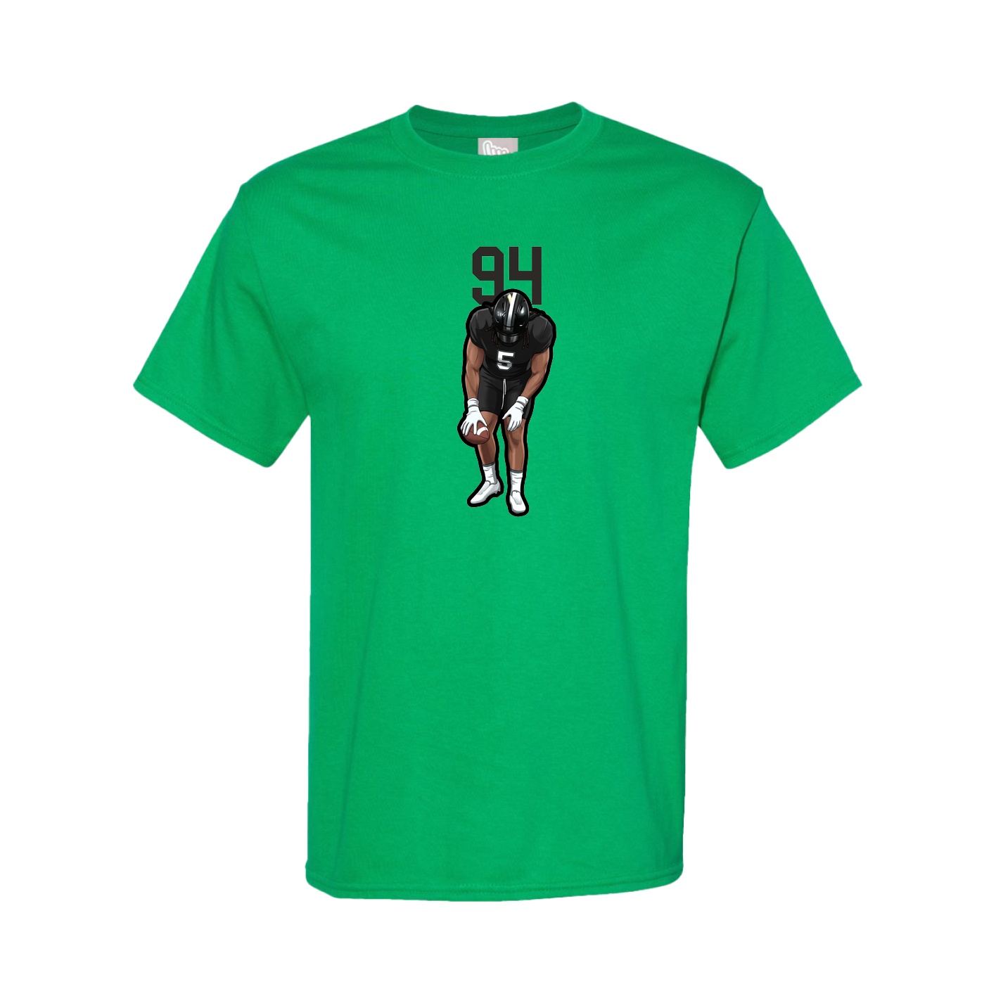 Tee — Number Top in Green