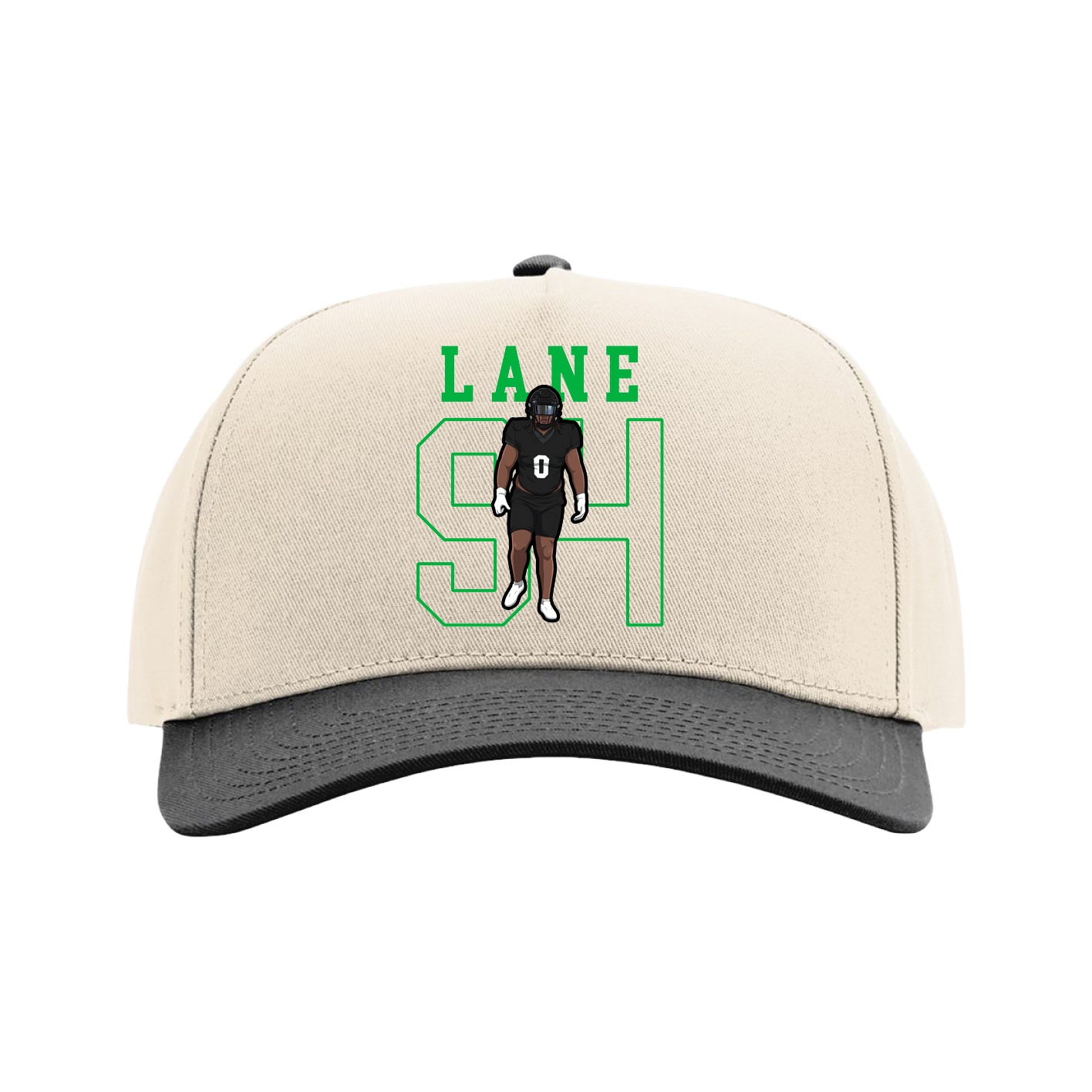 Full Fabric Five-Panel Champ Cap