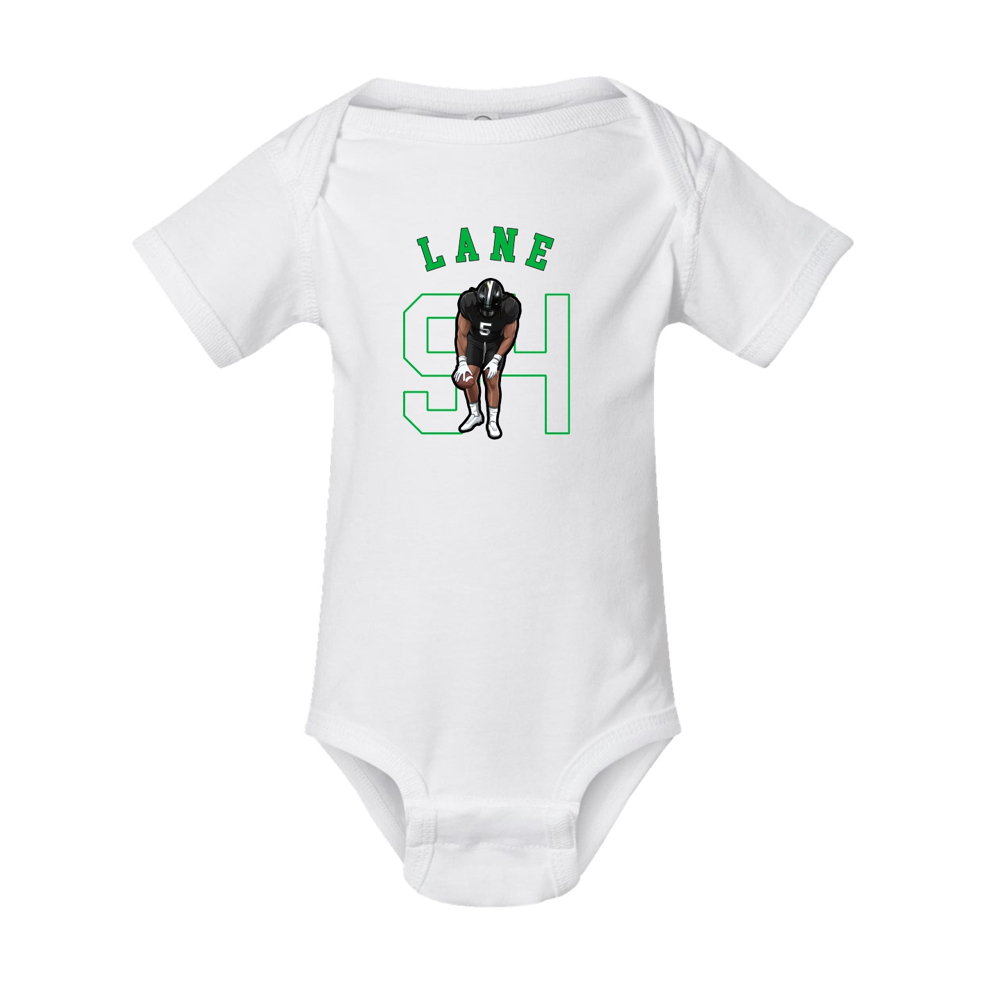 Baby Onesie — Shirsey Arch in White