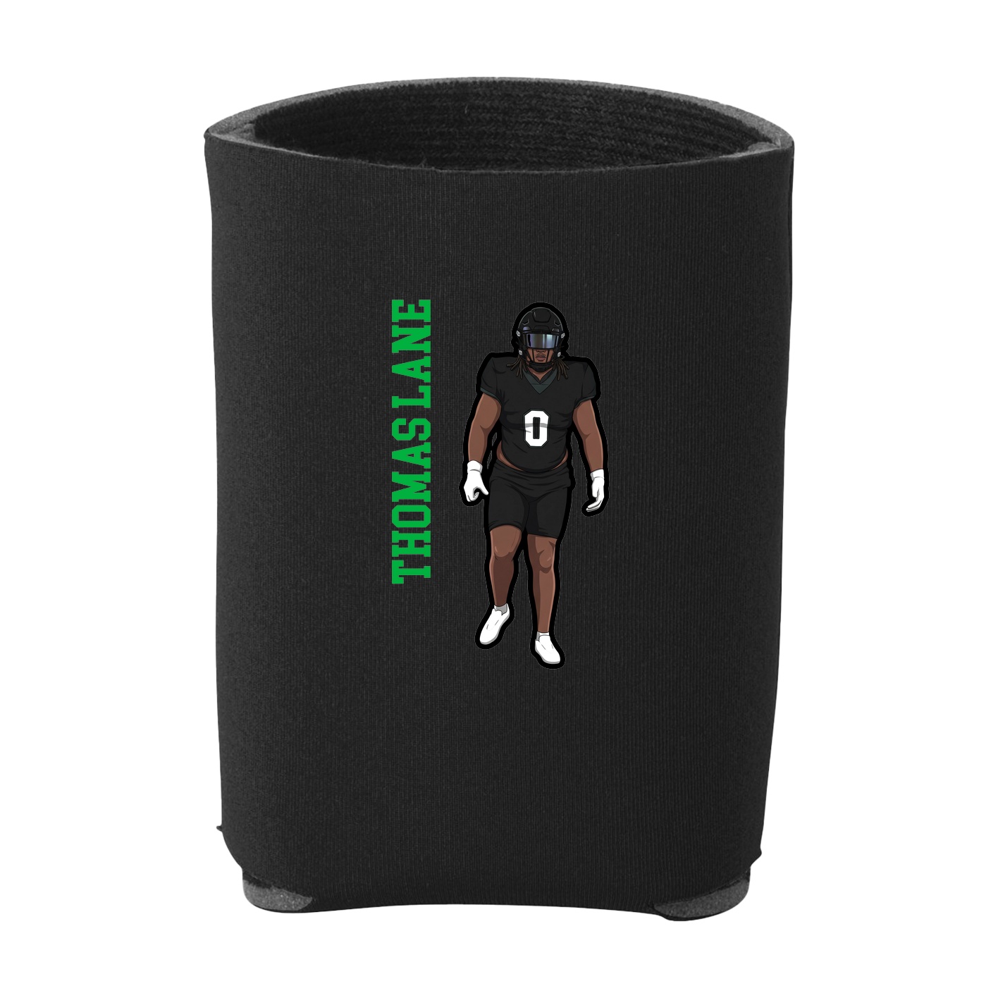 Can Holder — Name Vertical in Black