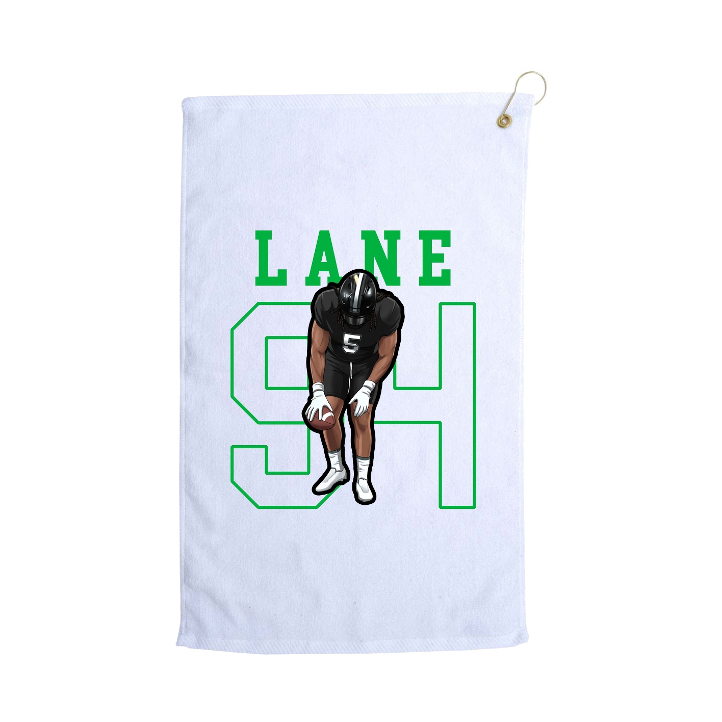Golf Towel — Shirsey in White
