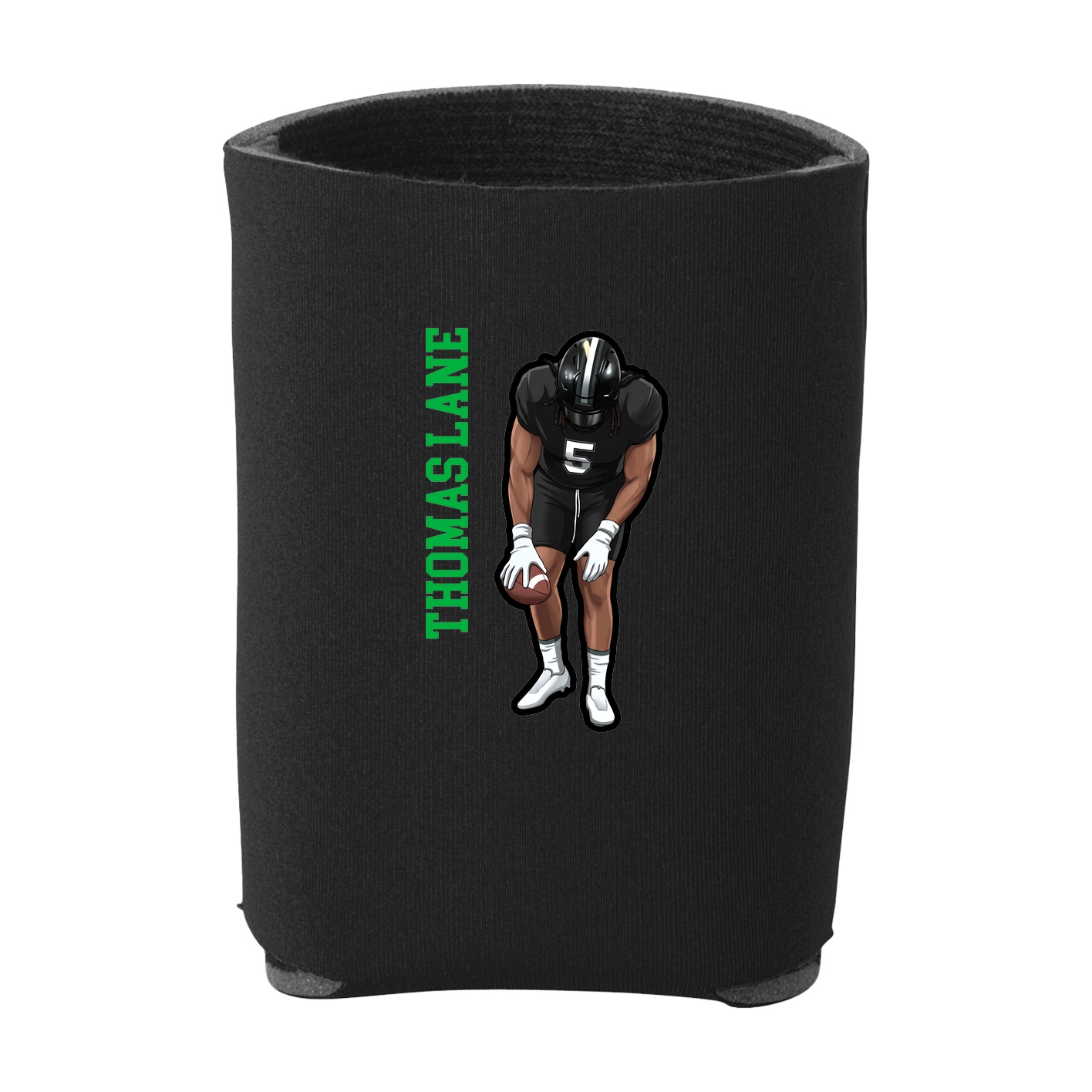 Can Holder — Name Vertical in Black
