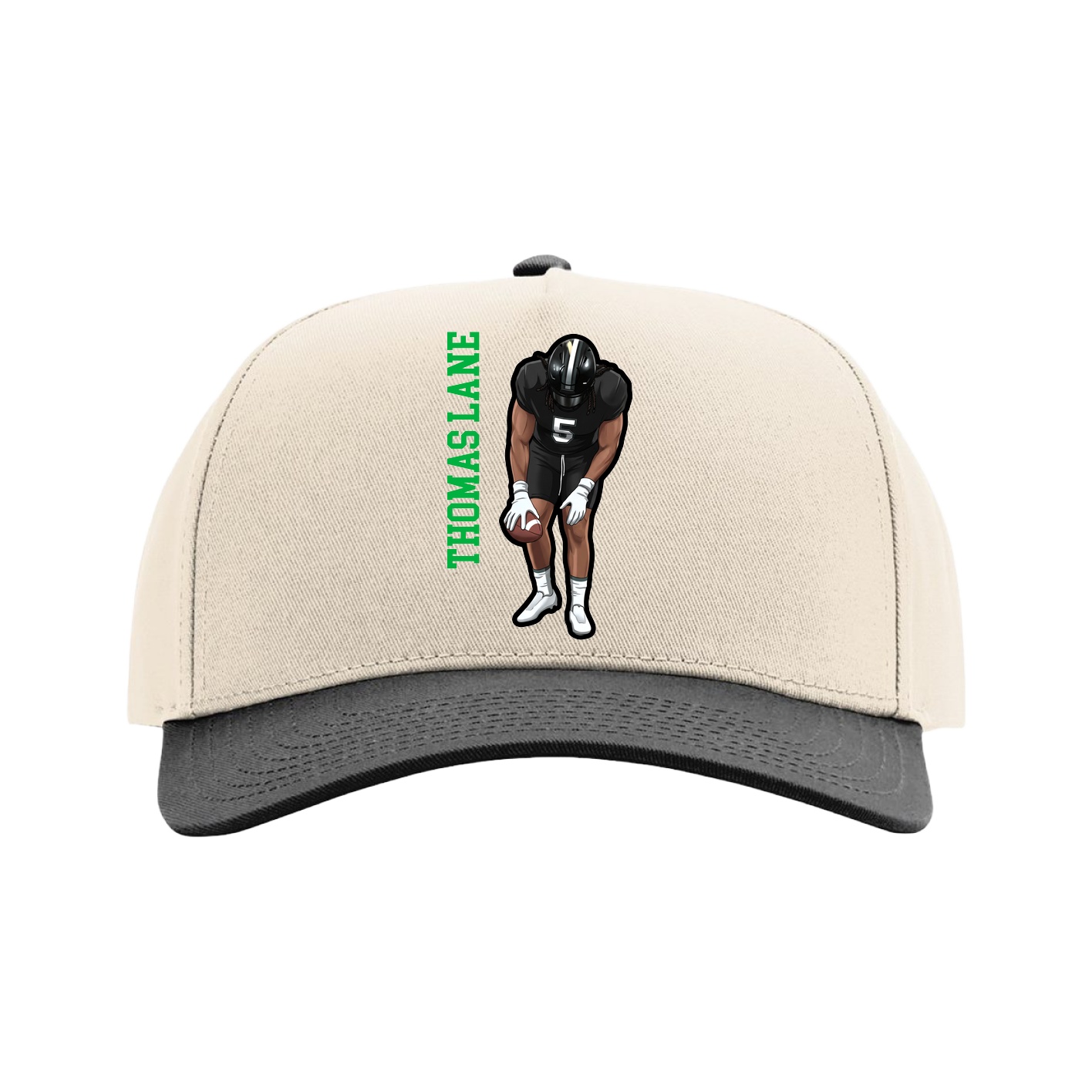 Full Fabric Five-Panel Champ Cap