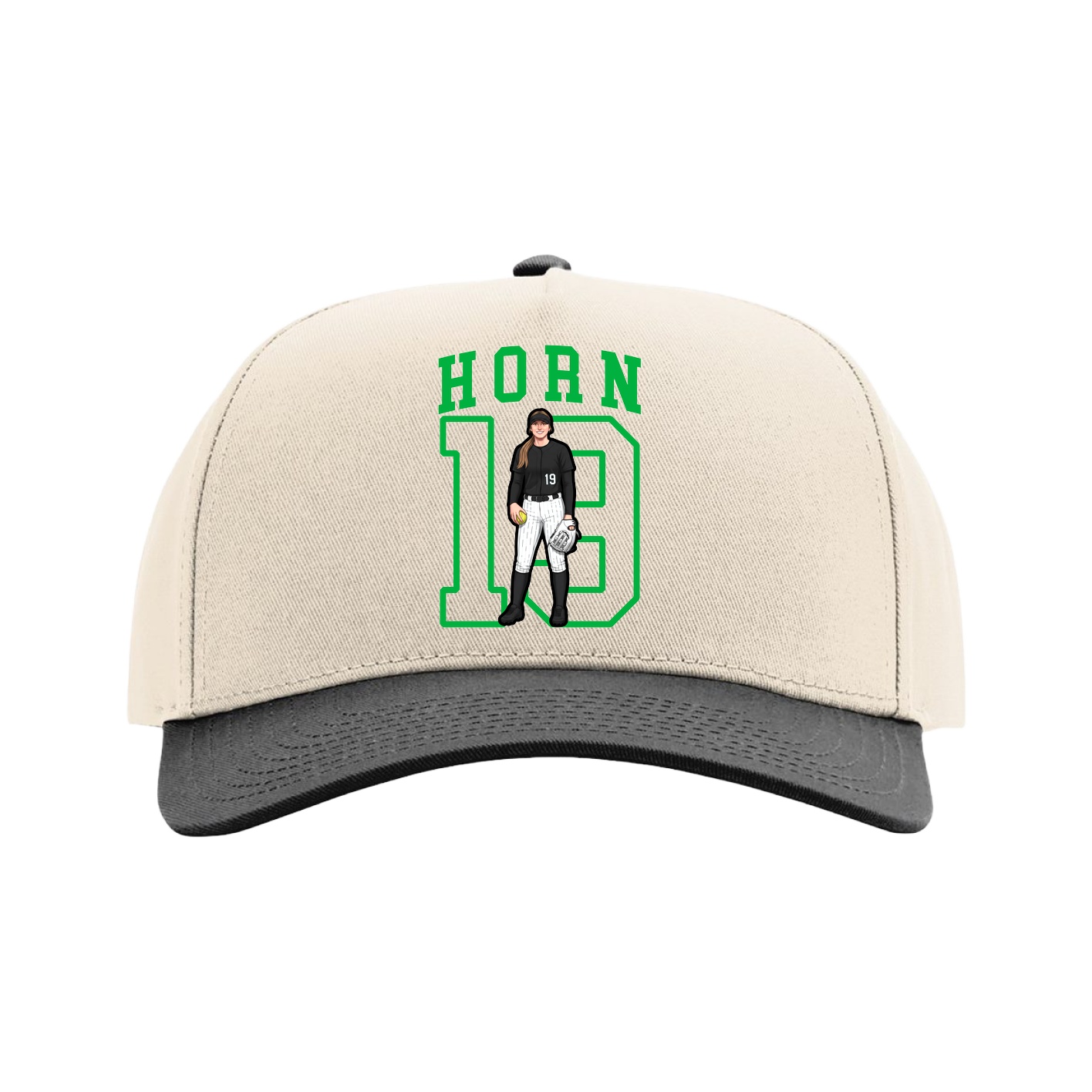 Full Fabric Five-Panel Champ Cap