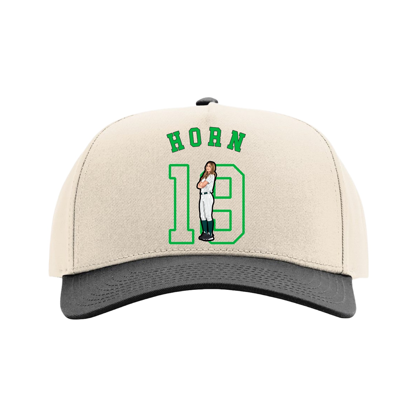 Full Fabric Five-Panel Champ Cap