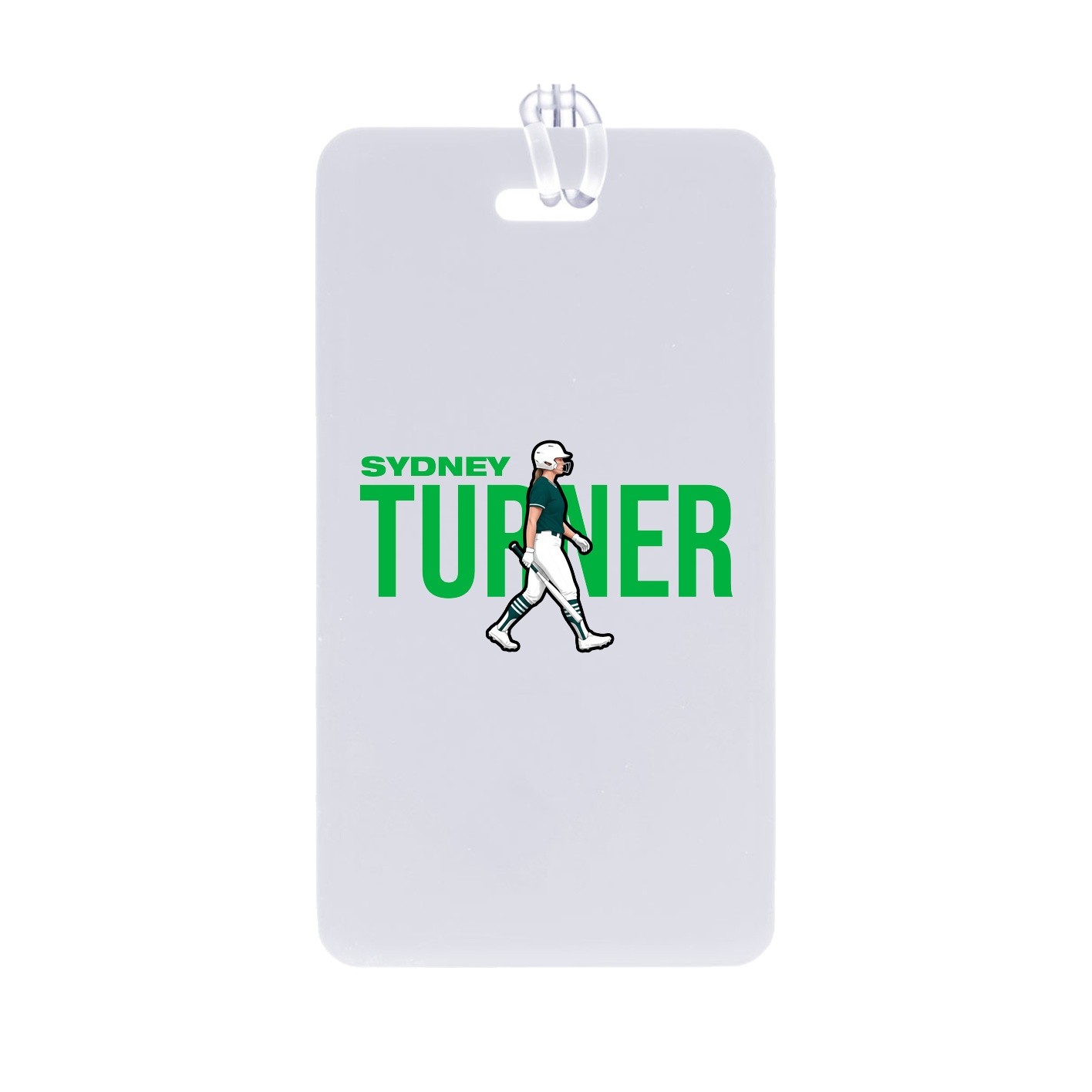 Bag Tag — Player Name in Classic