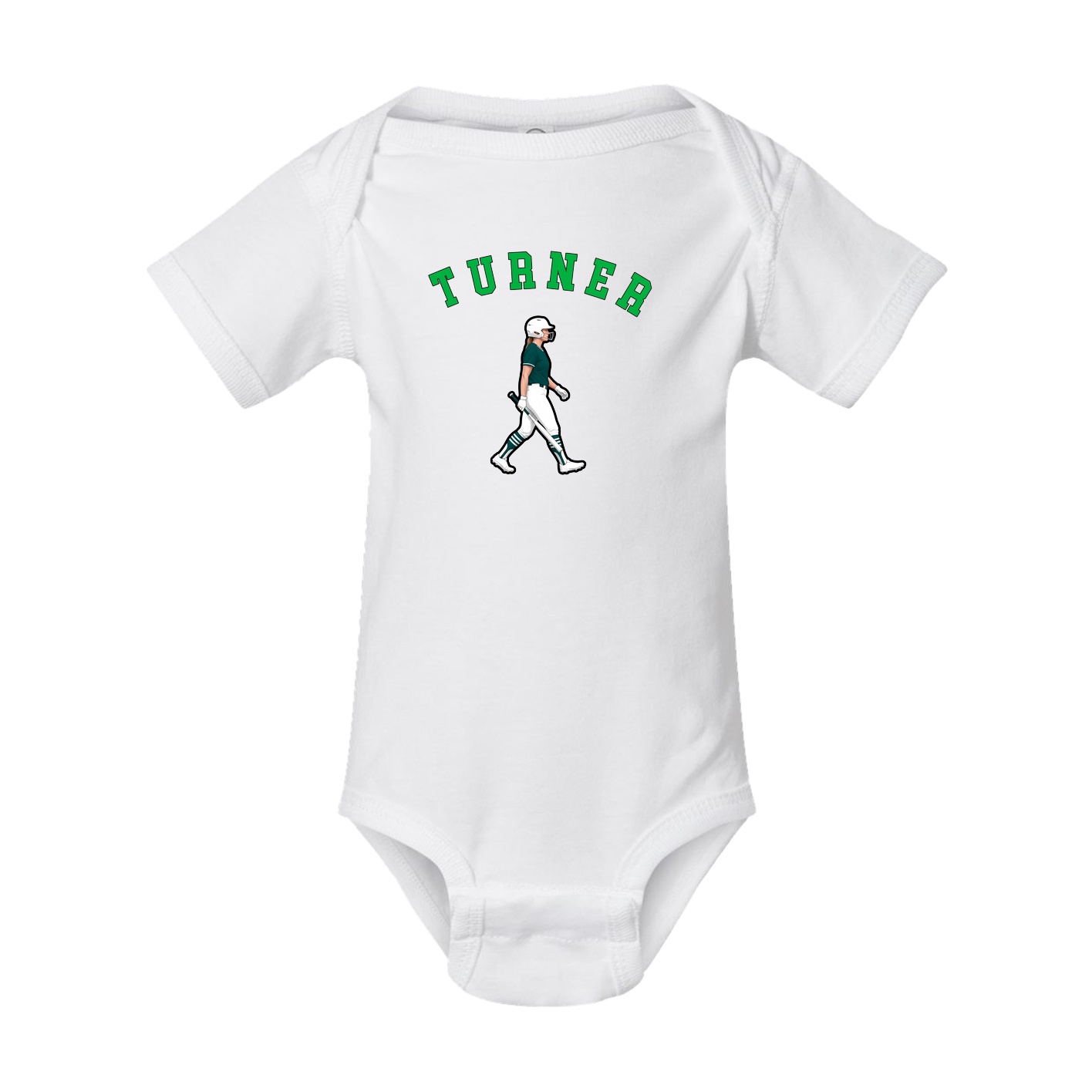 Baby Onesie — Shirsey Arch in White
