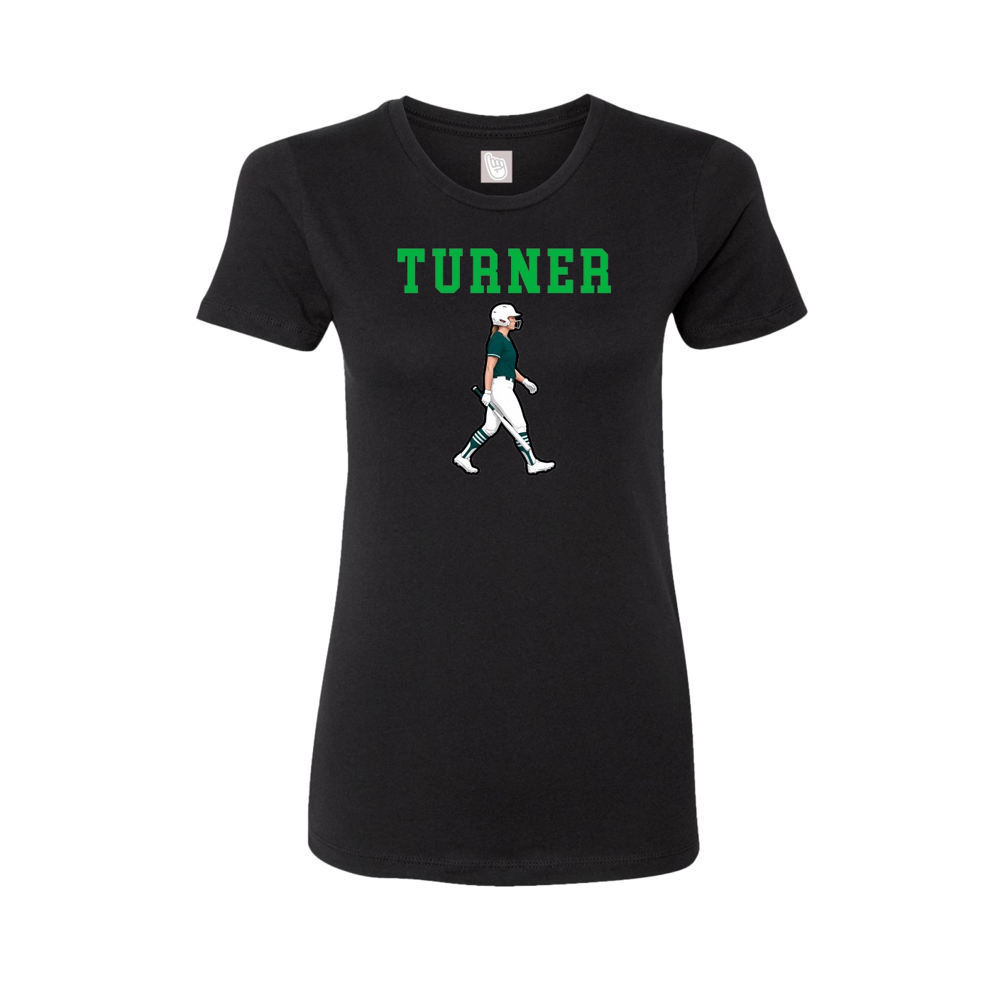 Fitted Women's Tee — Shirsey in Black