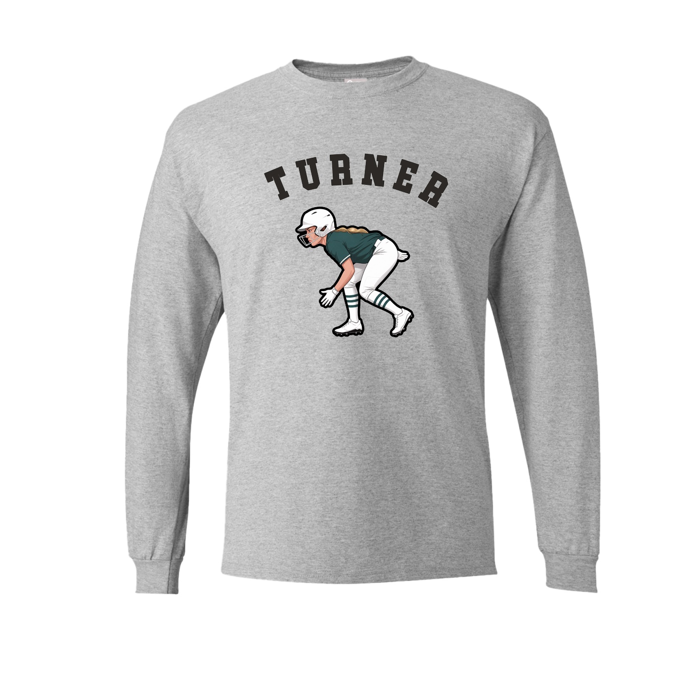 Long Sleeve Tee — Shirsey Arch in Grey