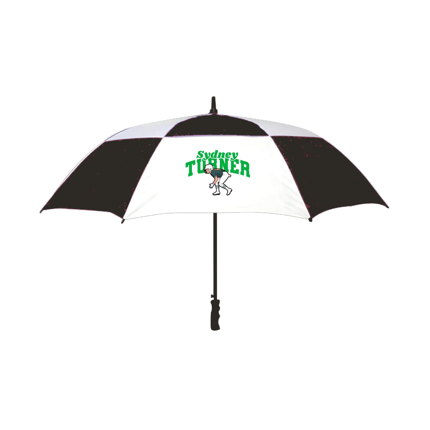 Golf Umbrella — Signature Arch in Black