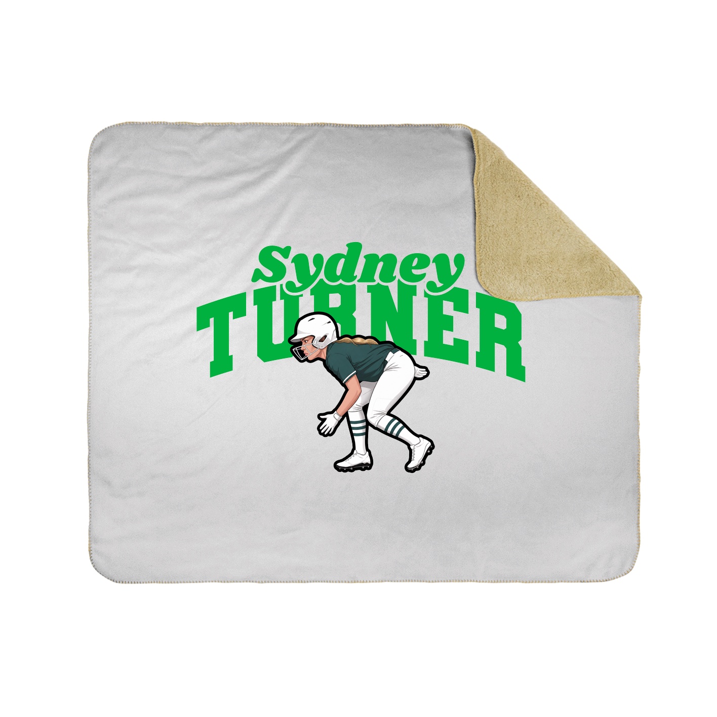 Throw Blanket — Signature Arch in White