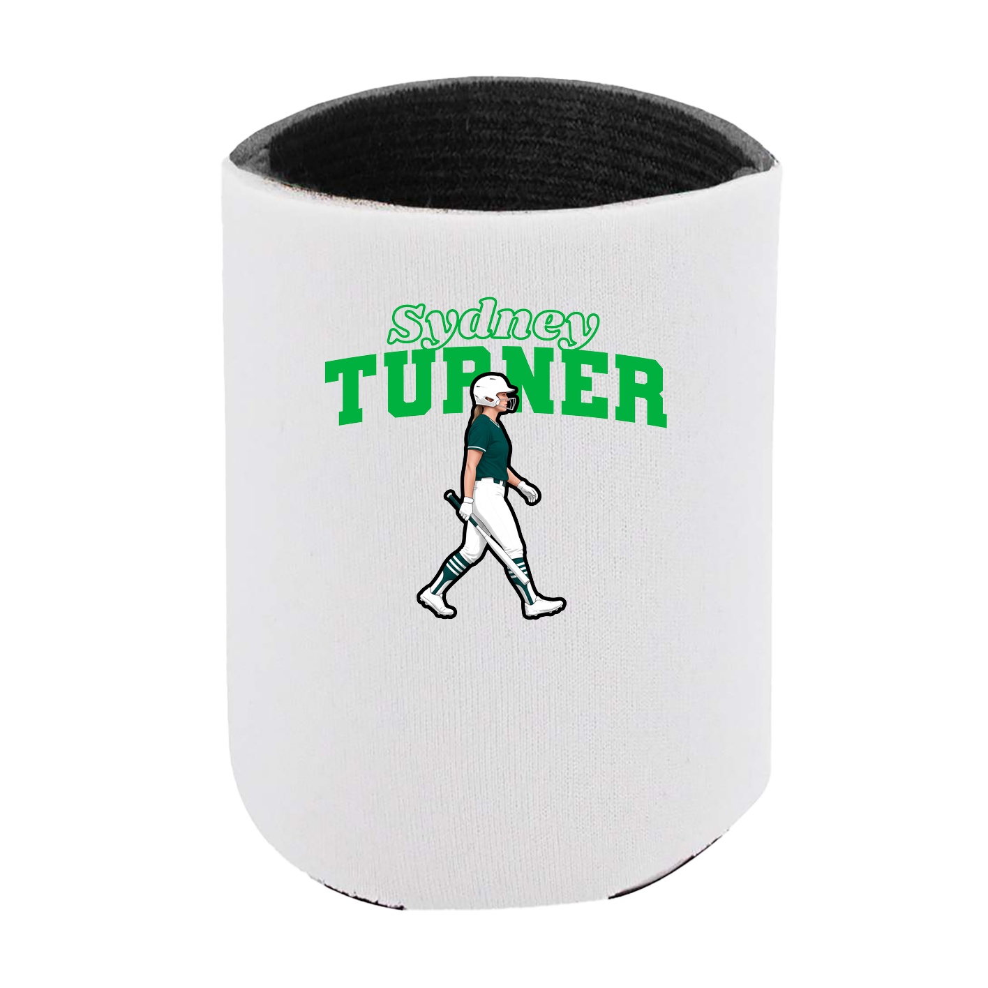 Can Holder — Name Arch in White