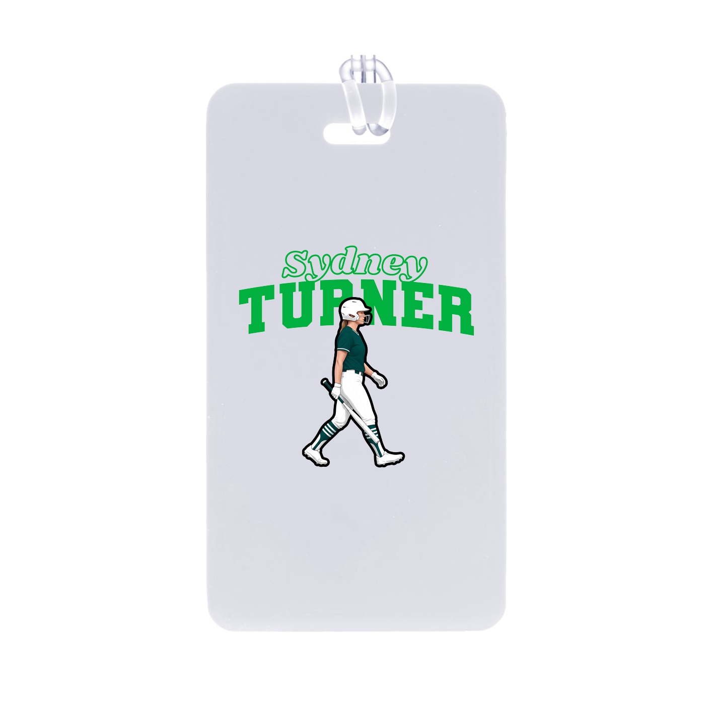 Bag Tag — Name Arch in Classic