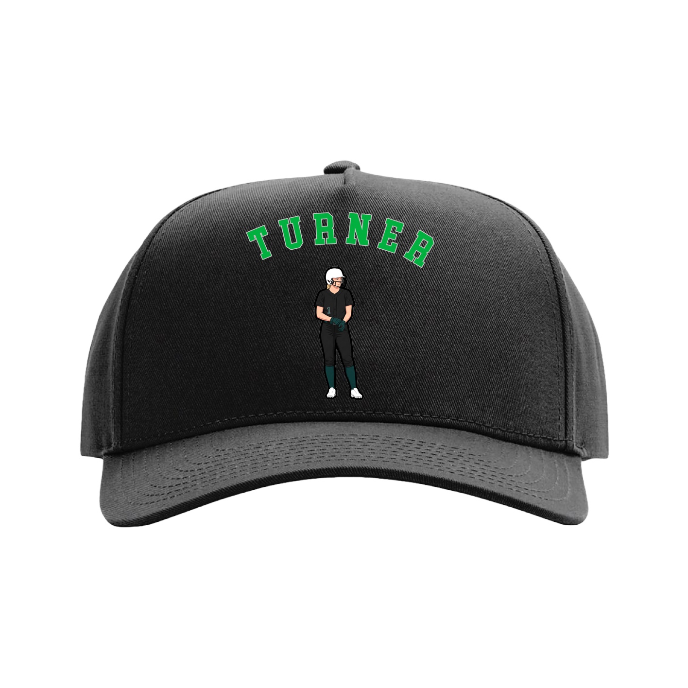 Full Fabric Five-Panel Champ Cap