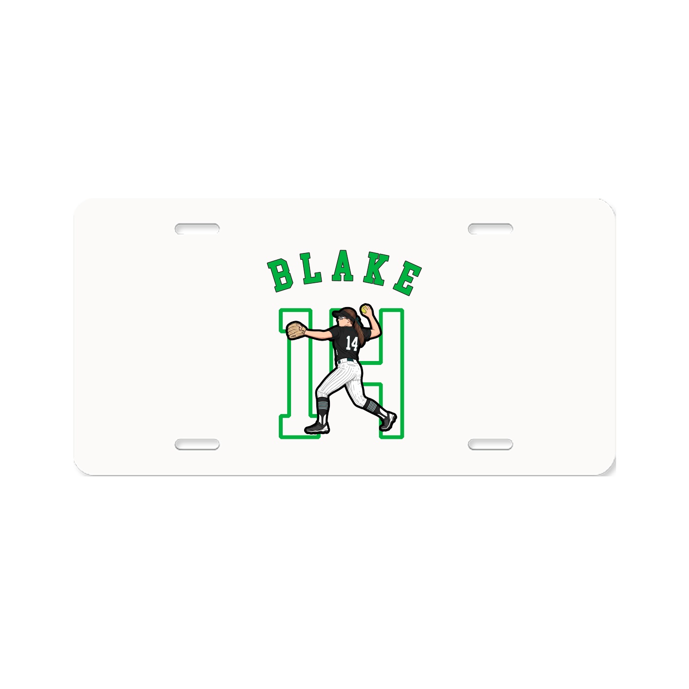 License Plate — Shirsey Arch in Classic