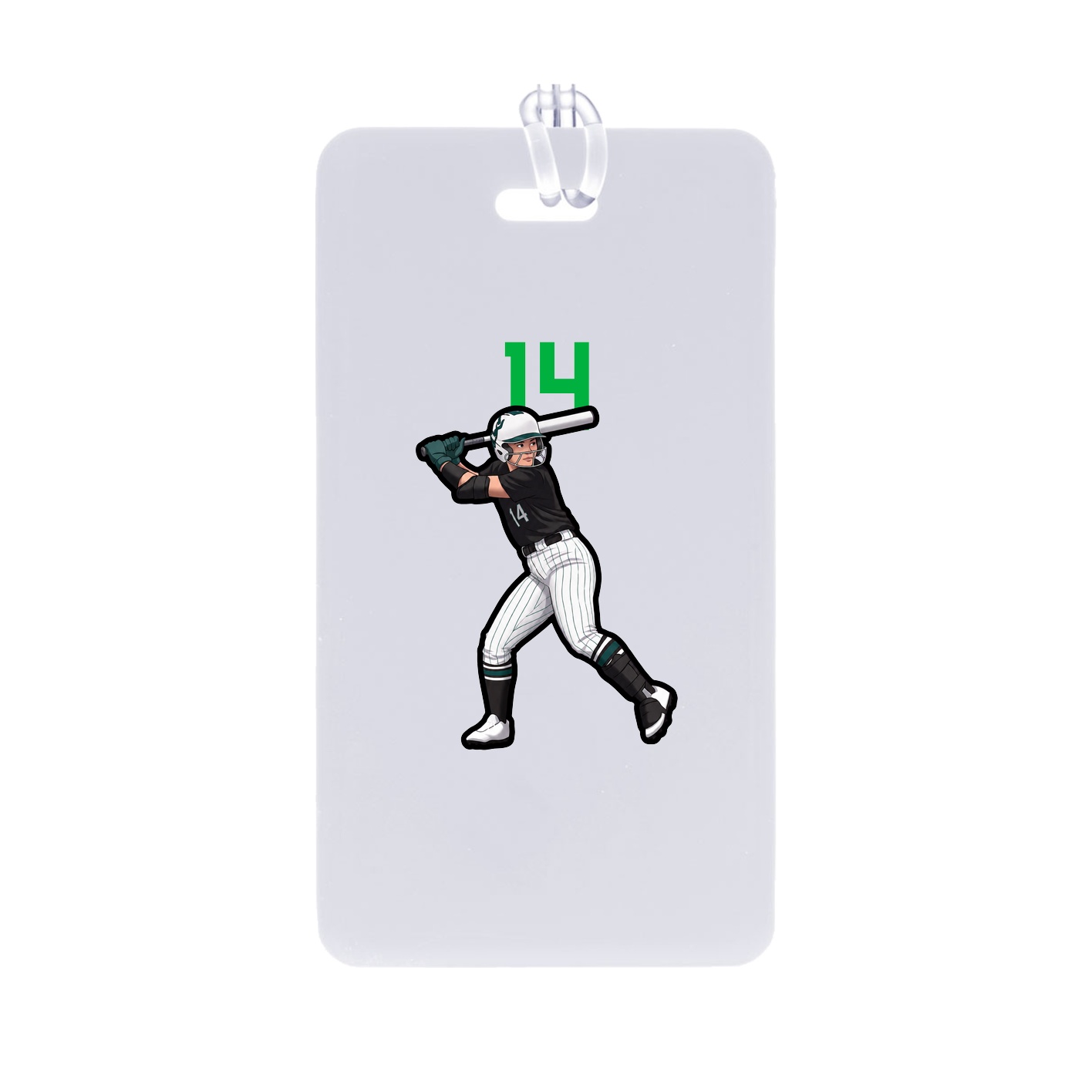 Bag Tag — Number Top in Classic