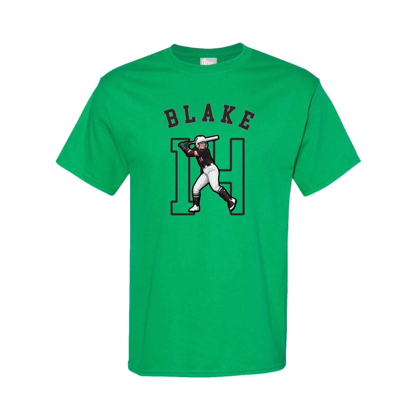 Youth Tee — Shirsey Arch in Green