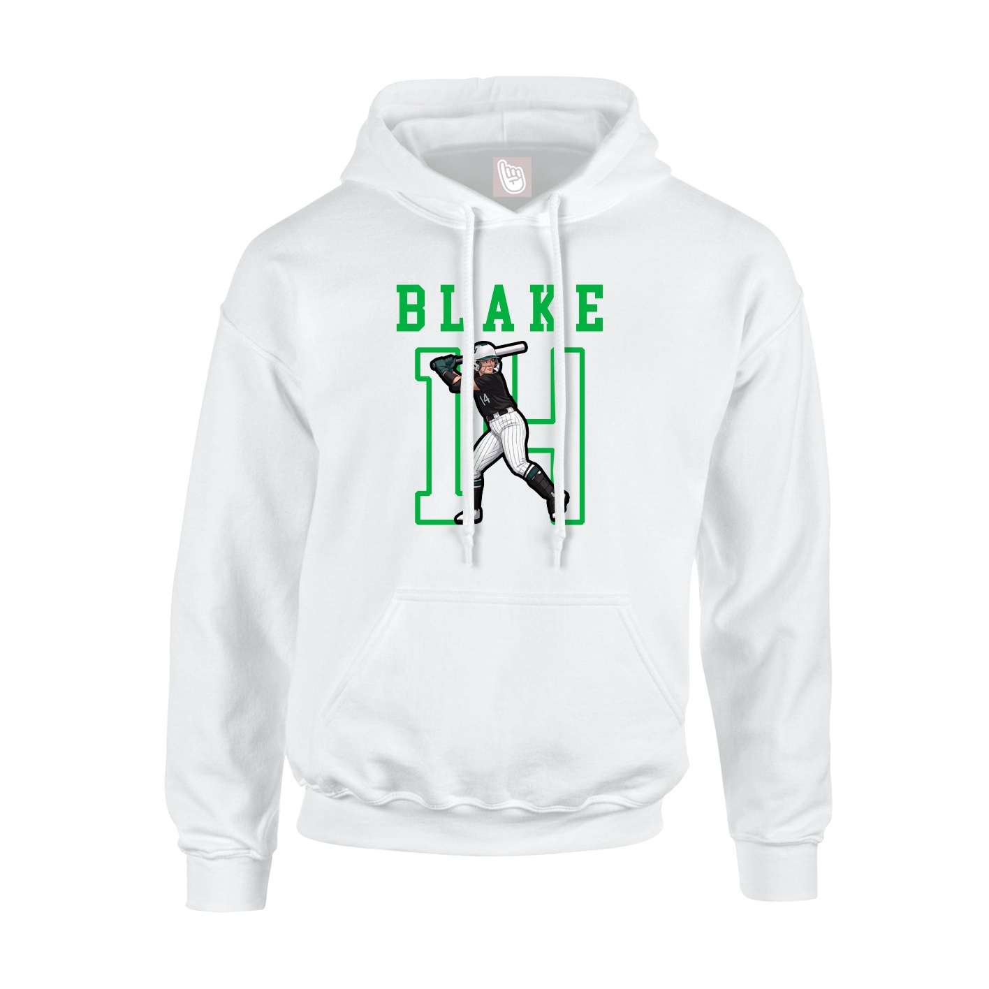 Youth Hoodie — Shirsey in White