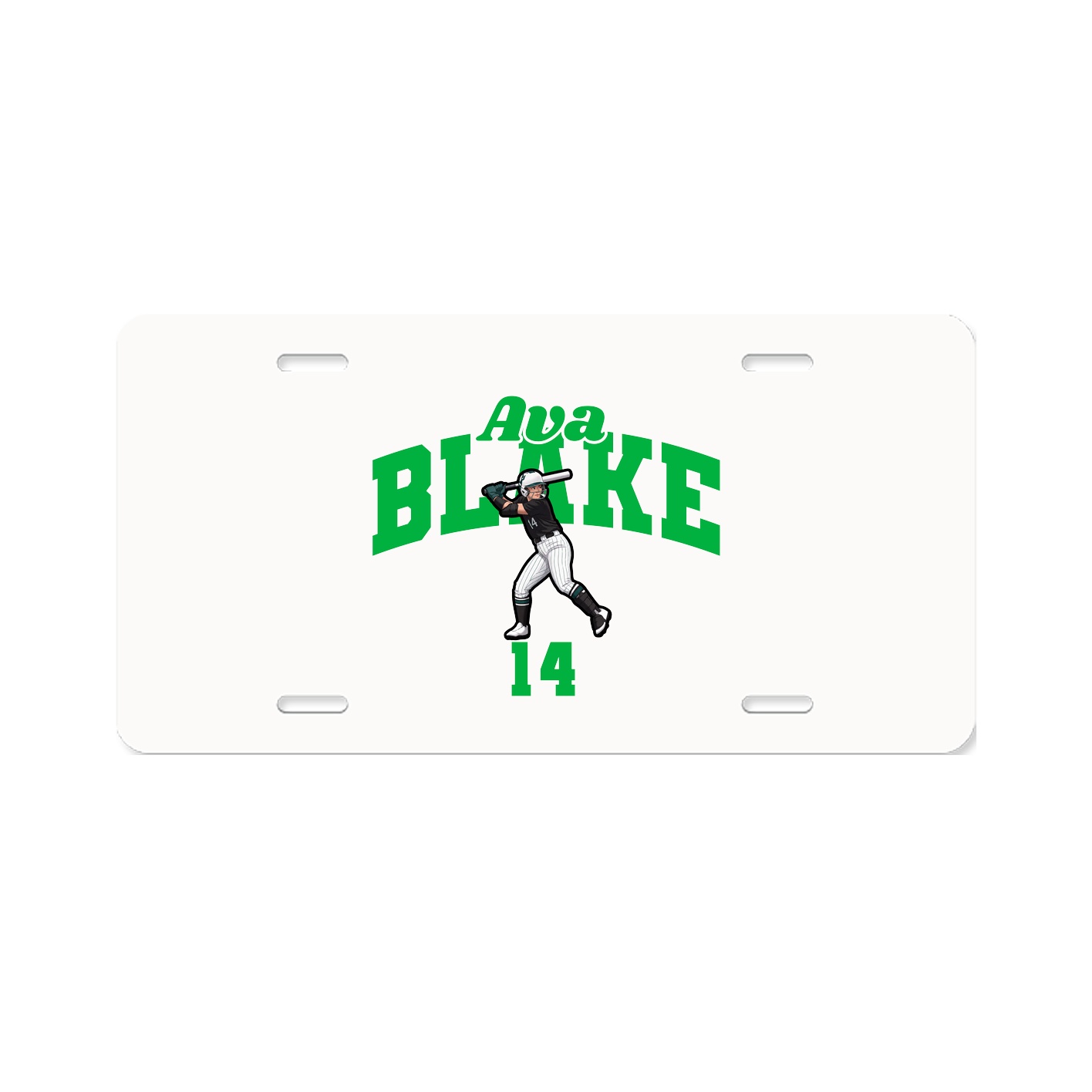 License Plate — Signature Arch in Classic