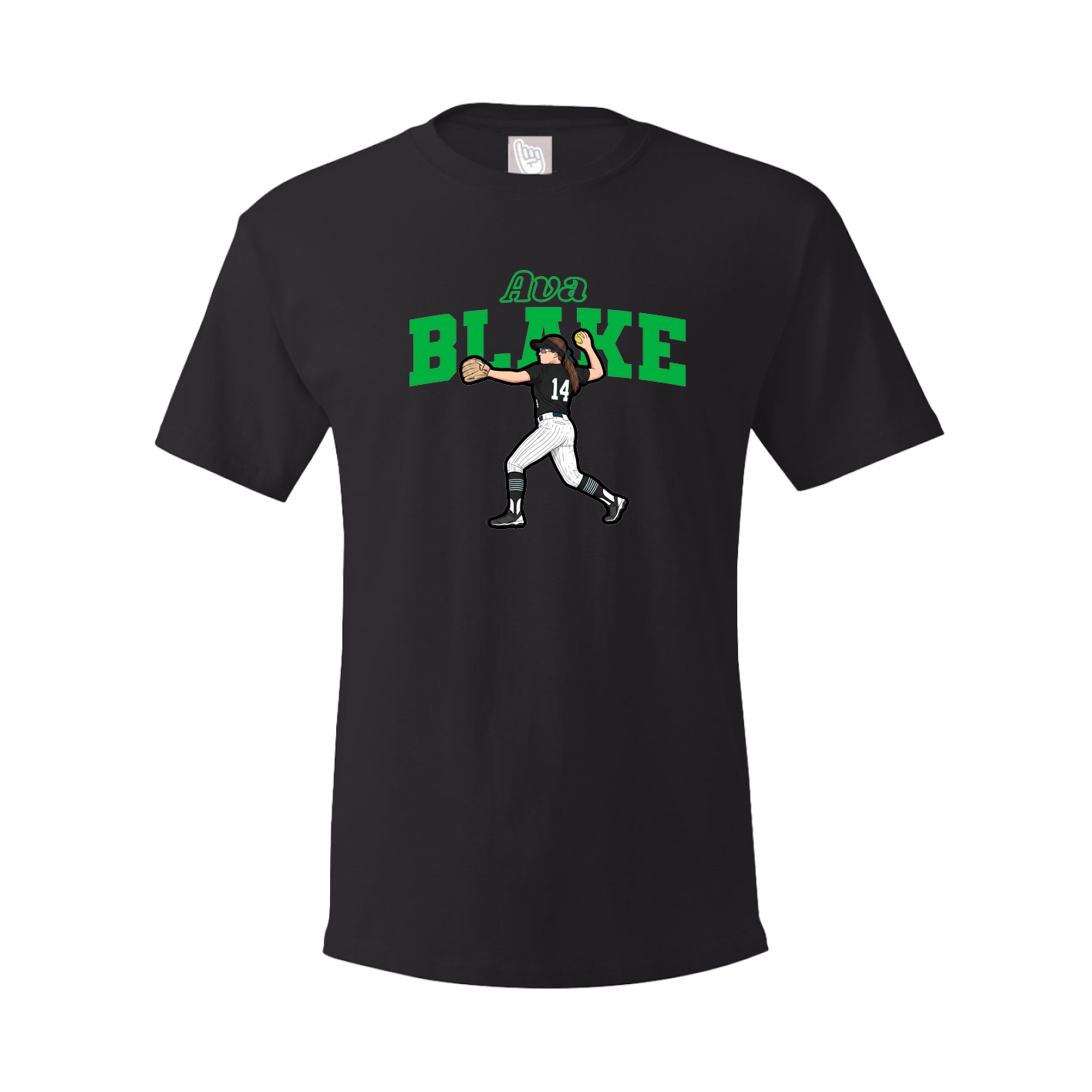 Tee — Name Arch in Black