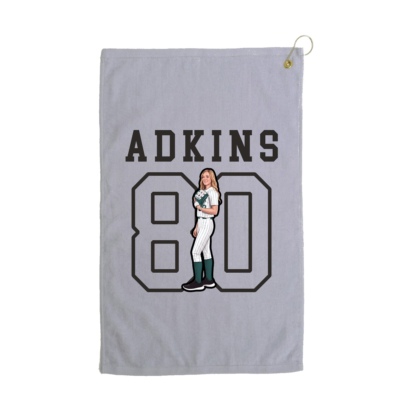 Golf Towel — Shirsey in Grey