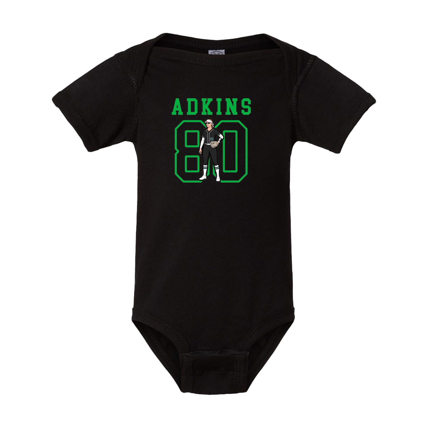 Baby Onesie — Shirsey in Black