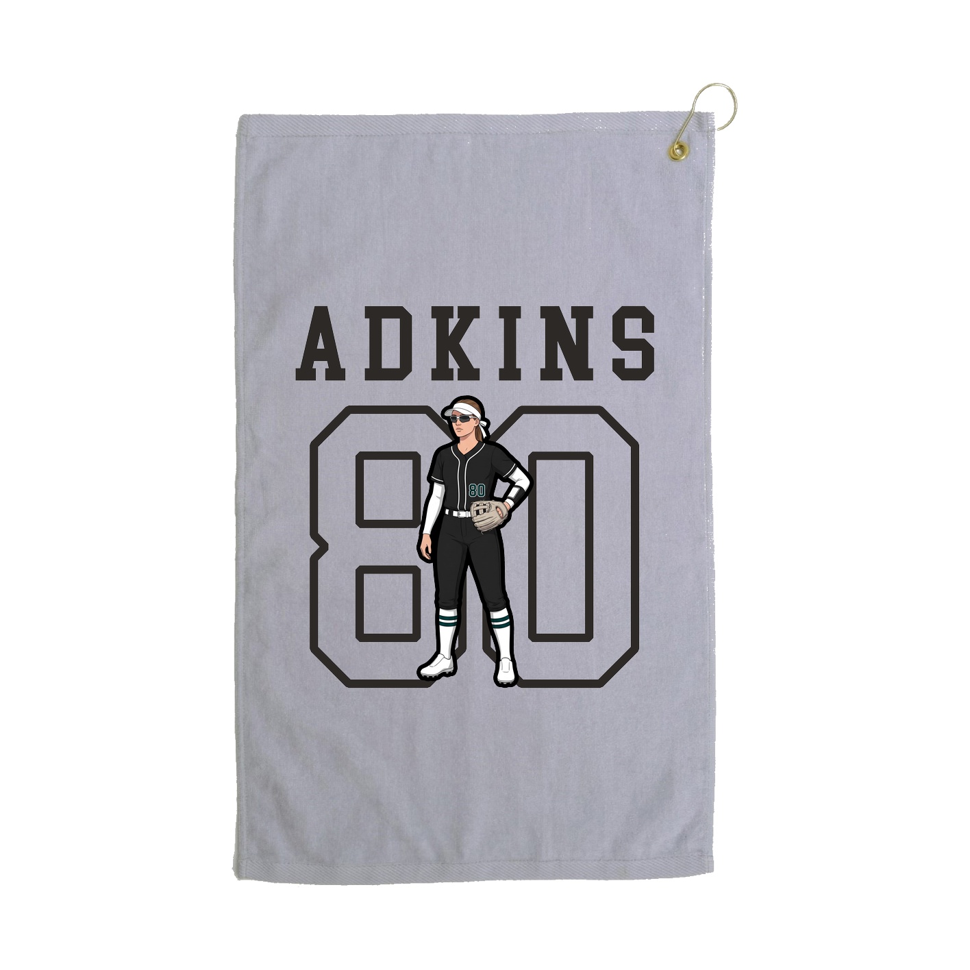 Golf Towel — Shirsey in Grey