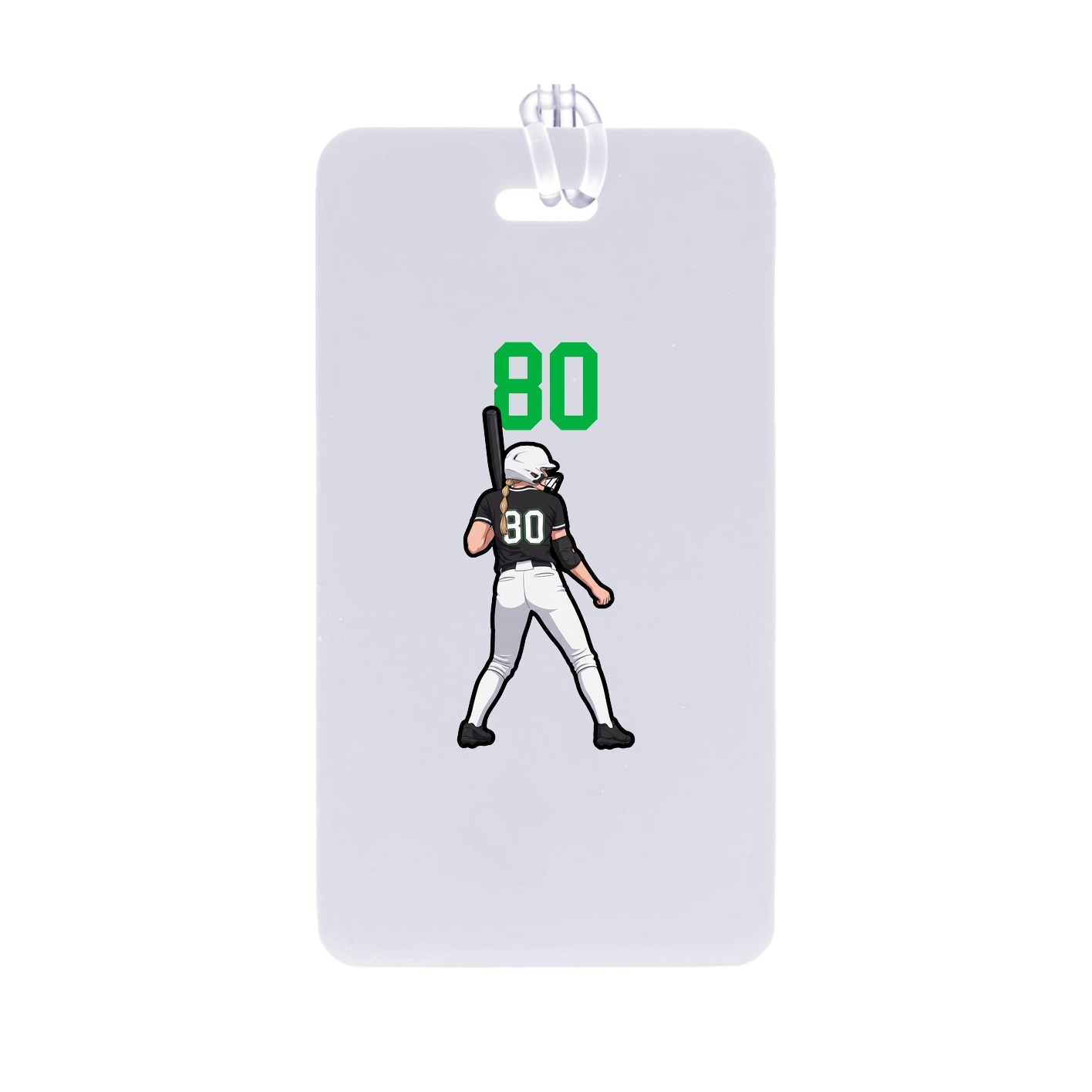 Bag Tag — Number Top in Classic