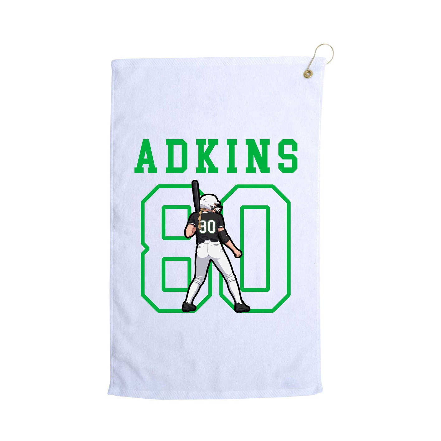 Golf Towel — Shirsey in White