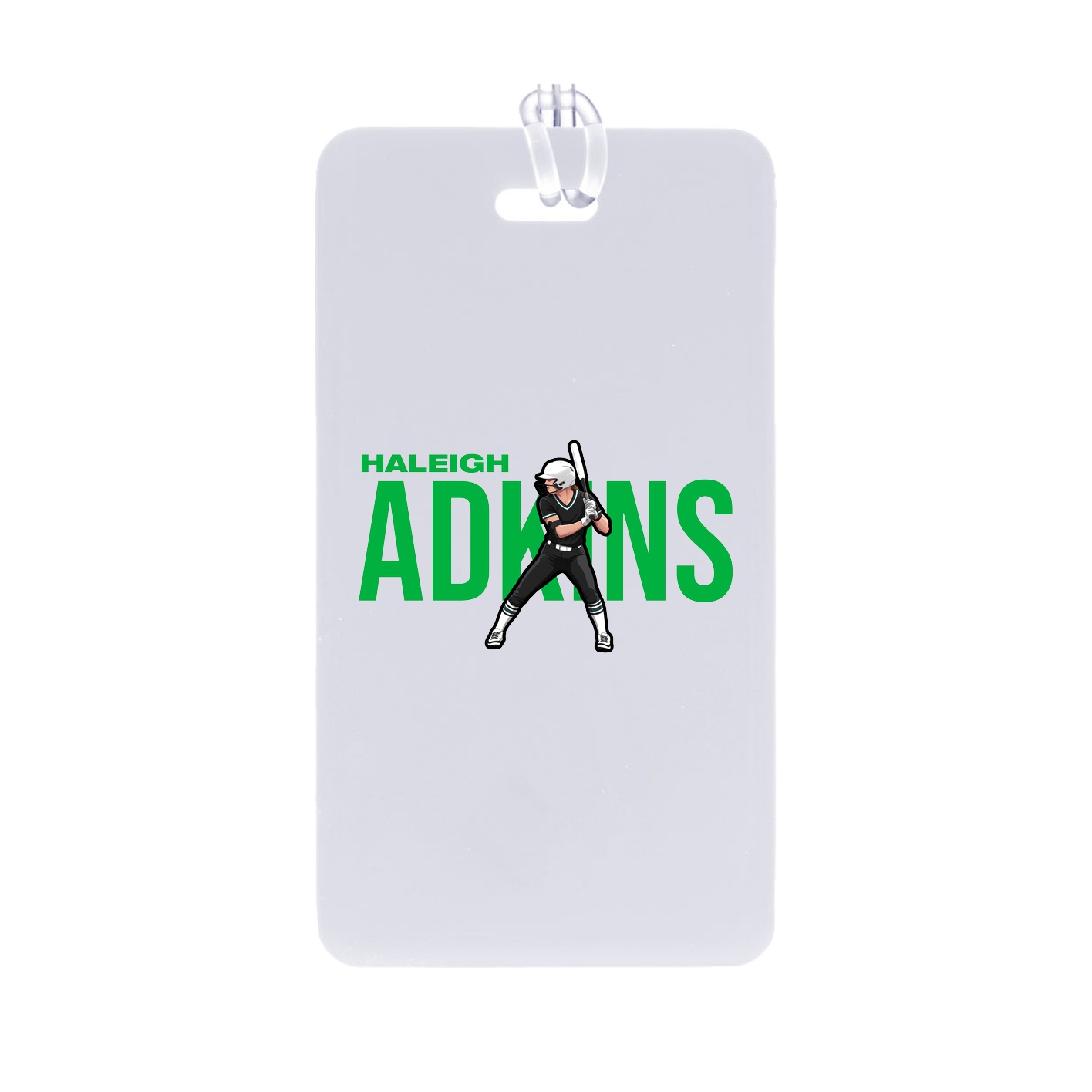 Bag Tag — Player Name in Classic