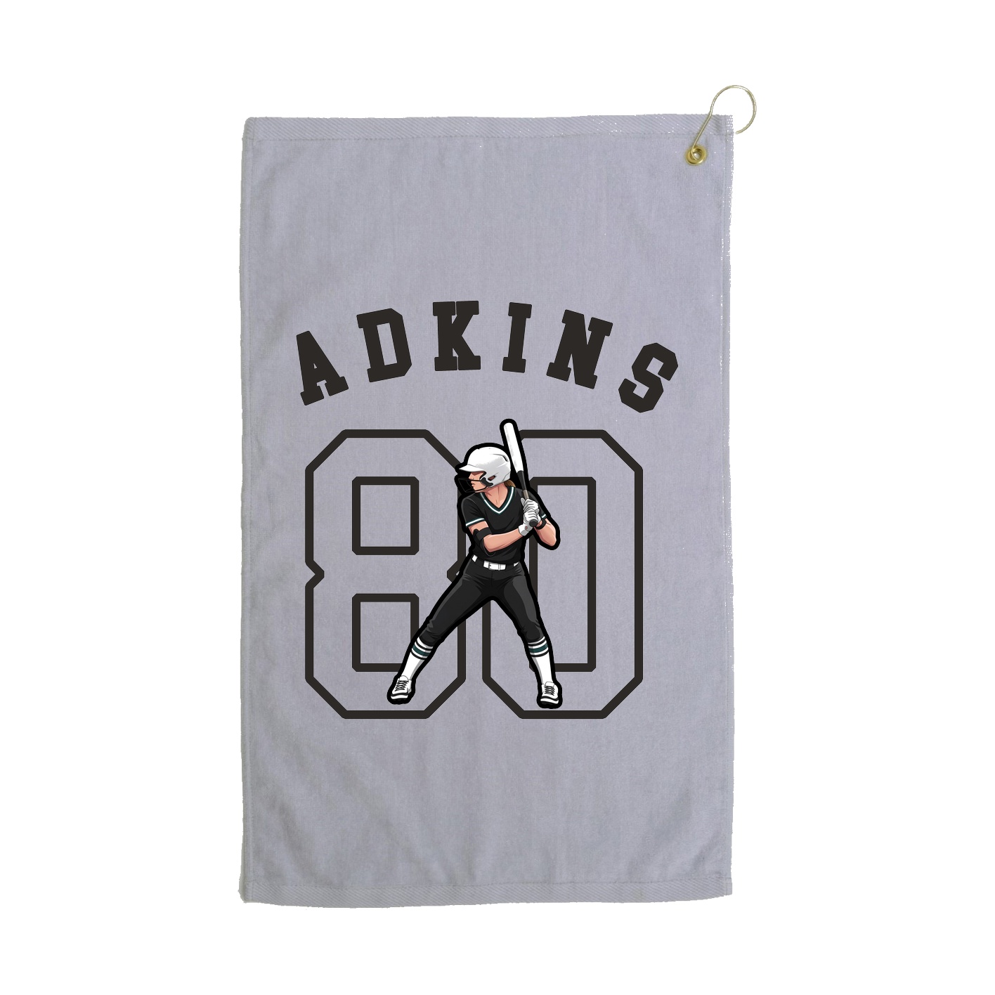 Golf Towel — Shirsey Arch in Grey